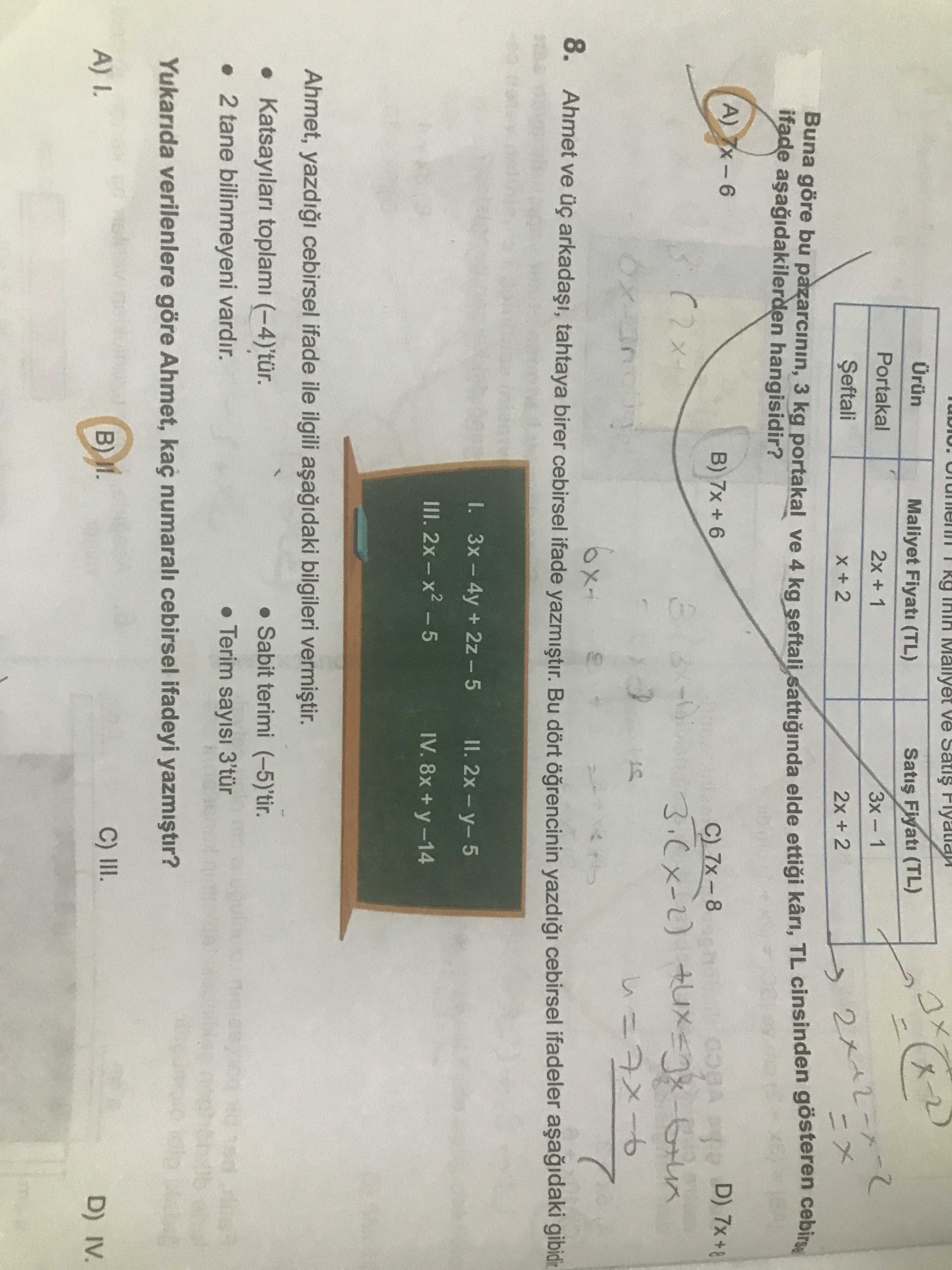 Matematik (8. Sınıf)