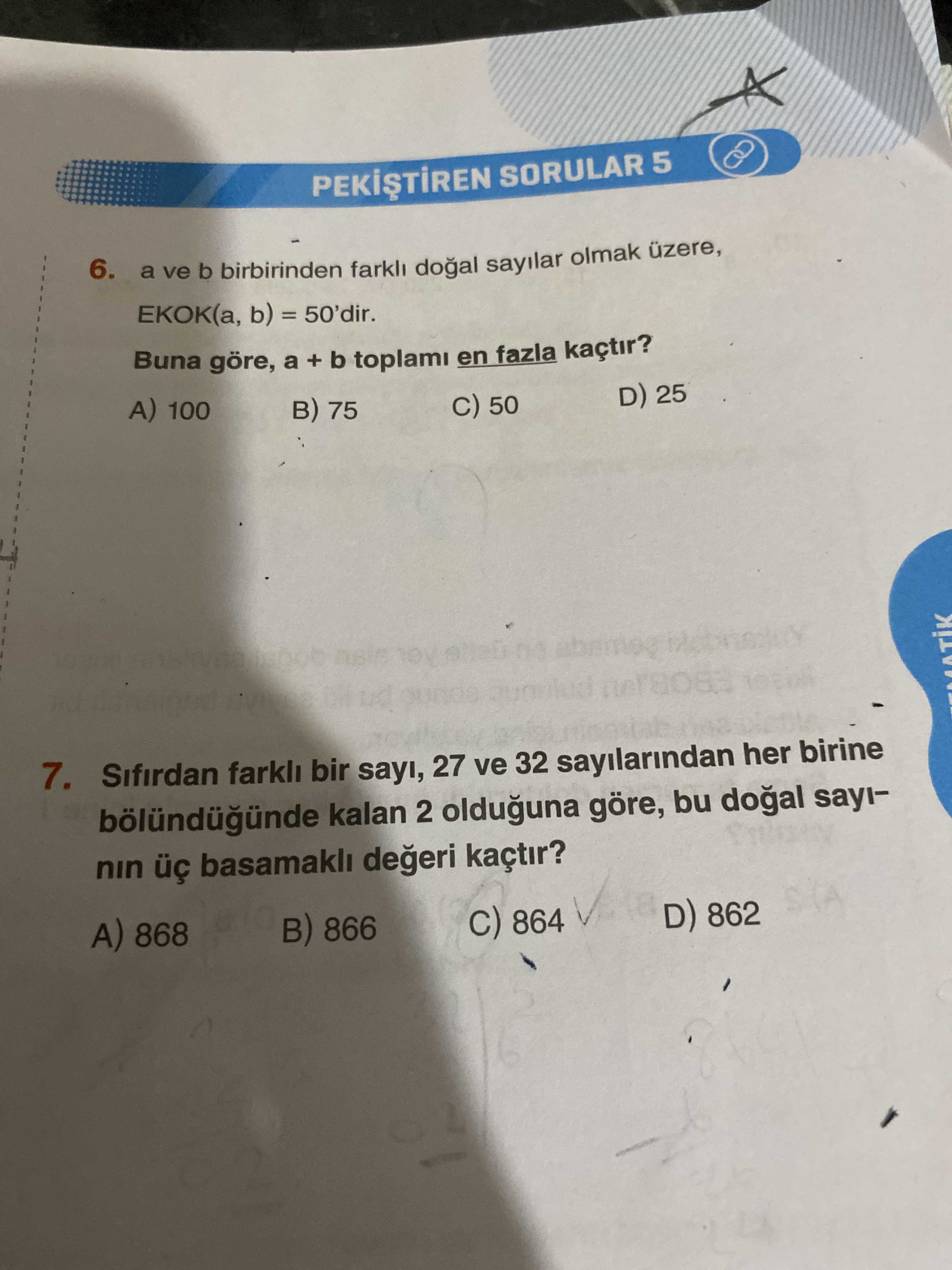 Matematik (8. Sınıf)