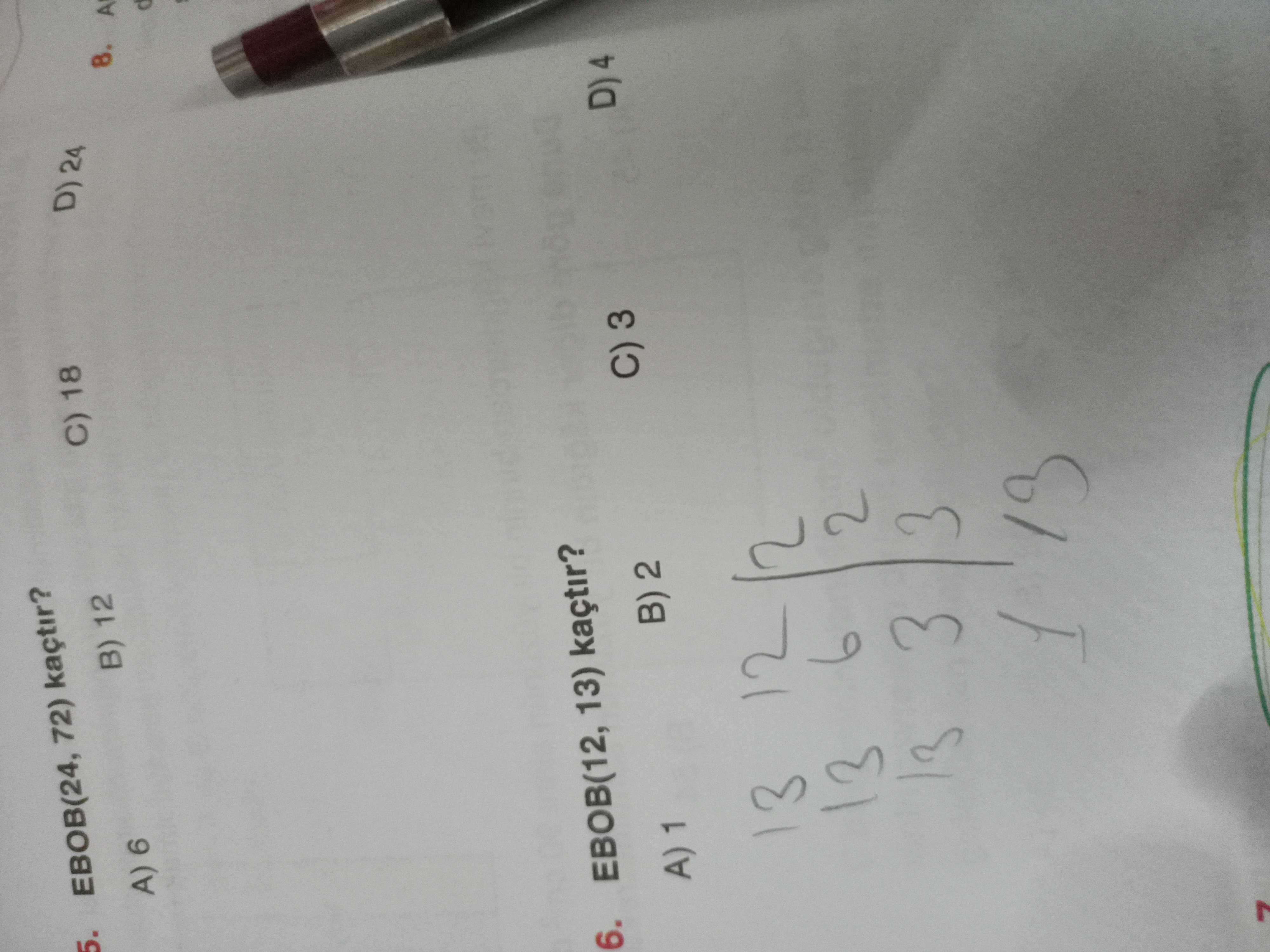 Matematik (8. Sınıf)