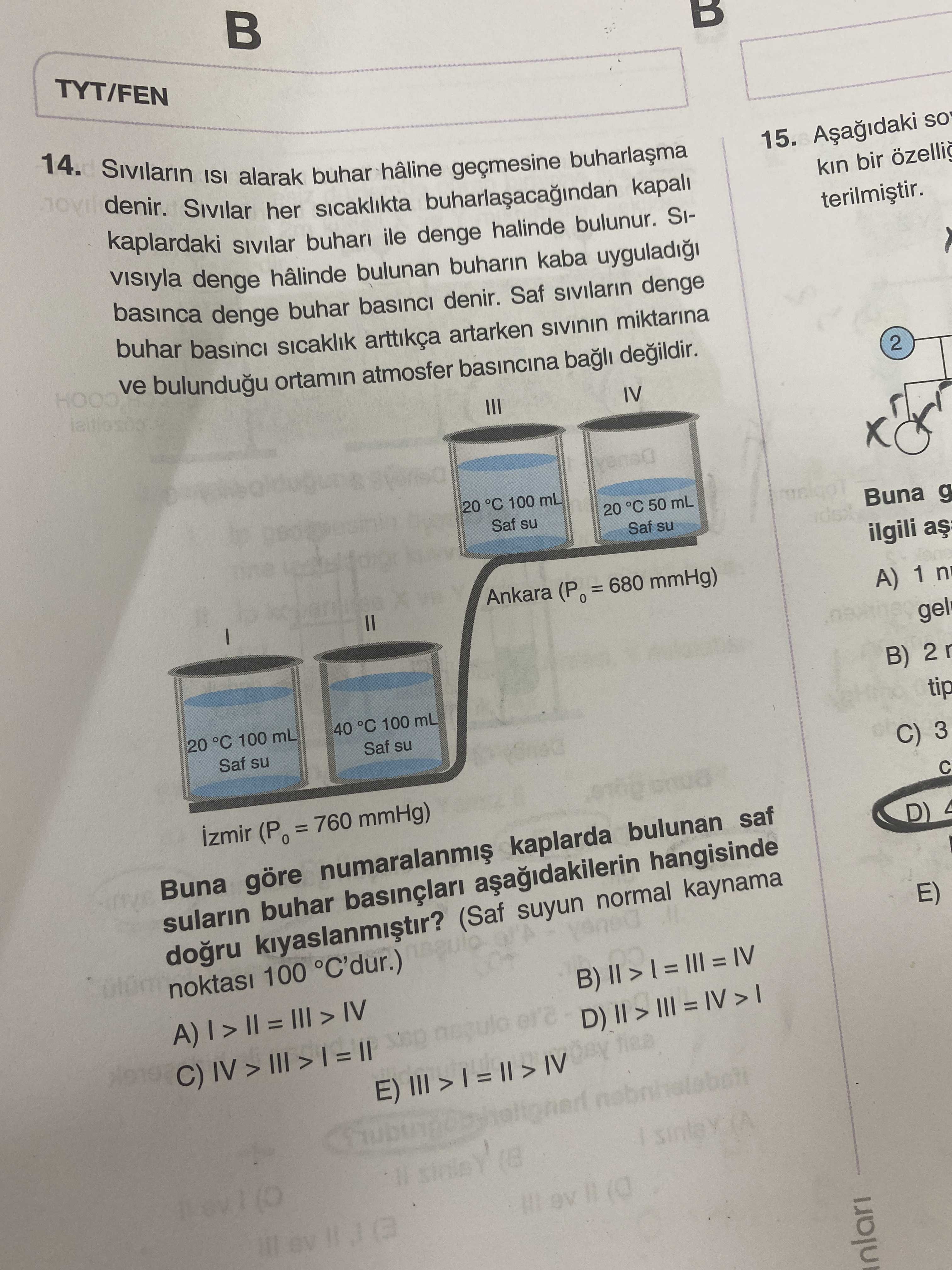 Sıvıların ısı alarak buhar hâline geçmesine buharlaşma denir. Sıvılar her sıcaklıkta