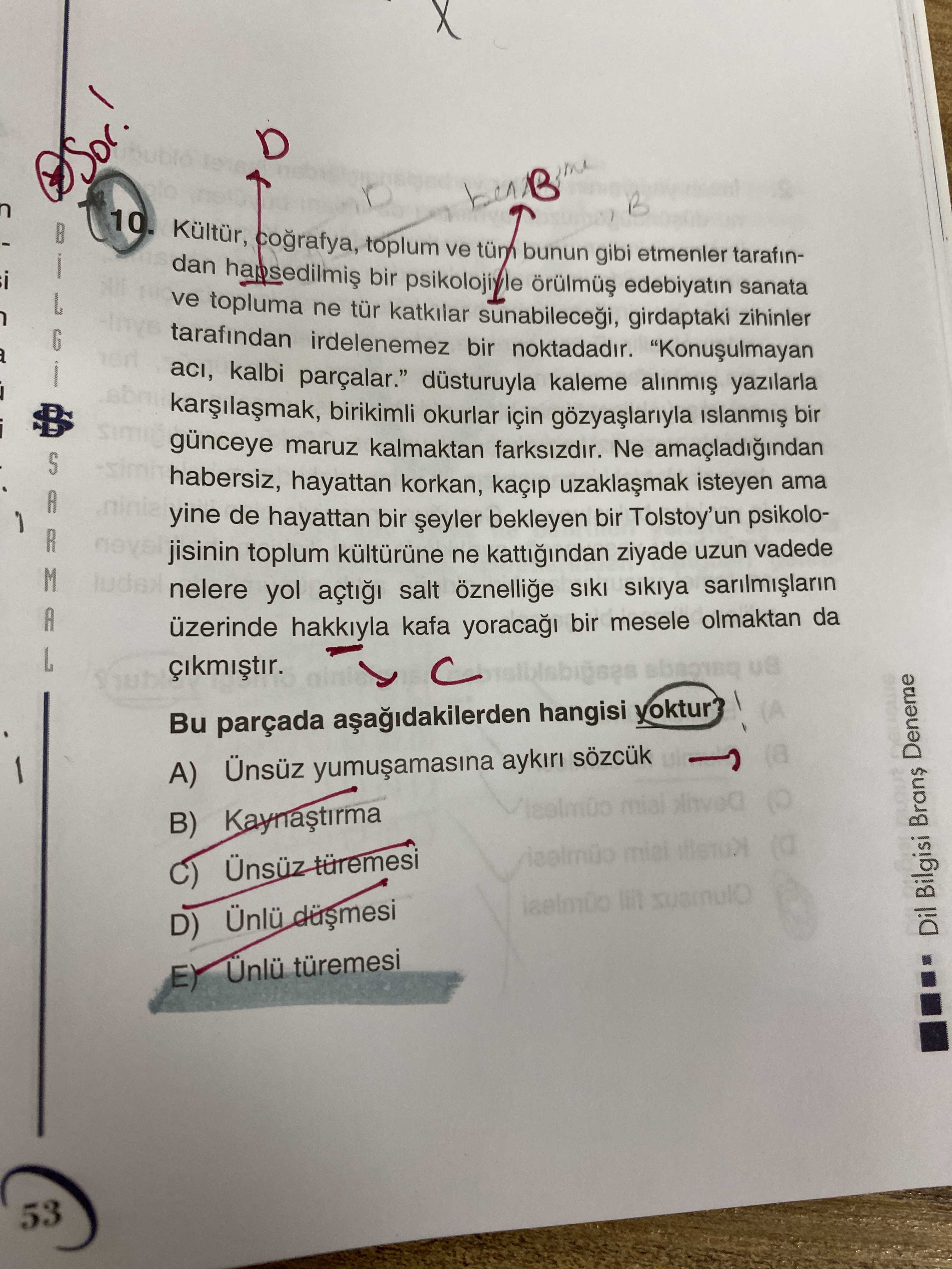 Kültür, coğrafya, toplum ve tüm bunun gibi etmenler tarafından hapsedilmiş bir psikolojiyle örülmüş
