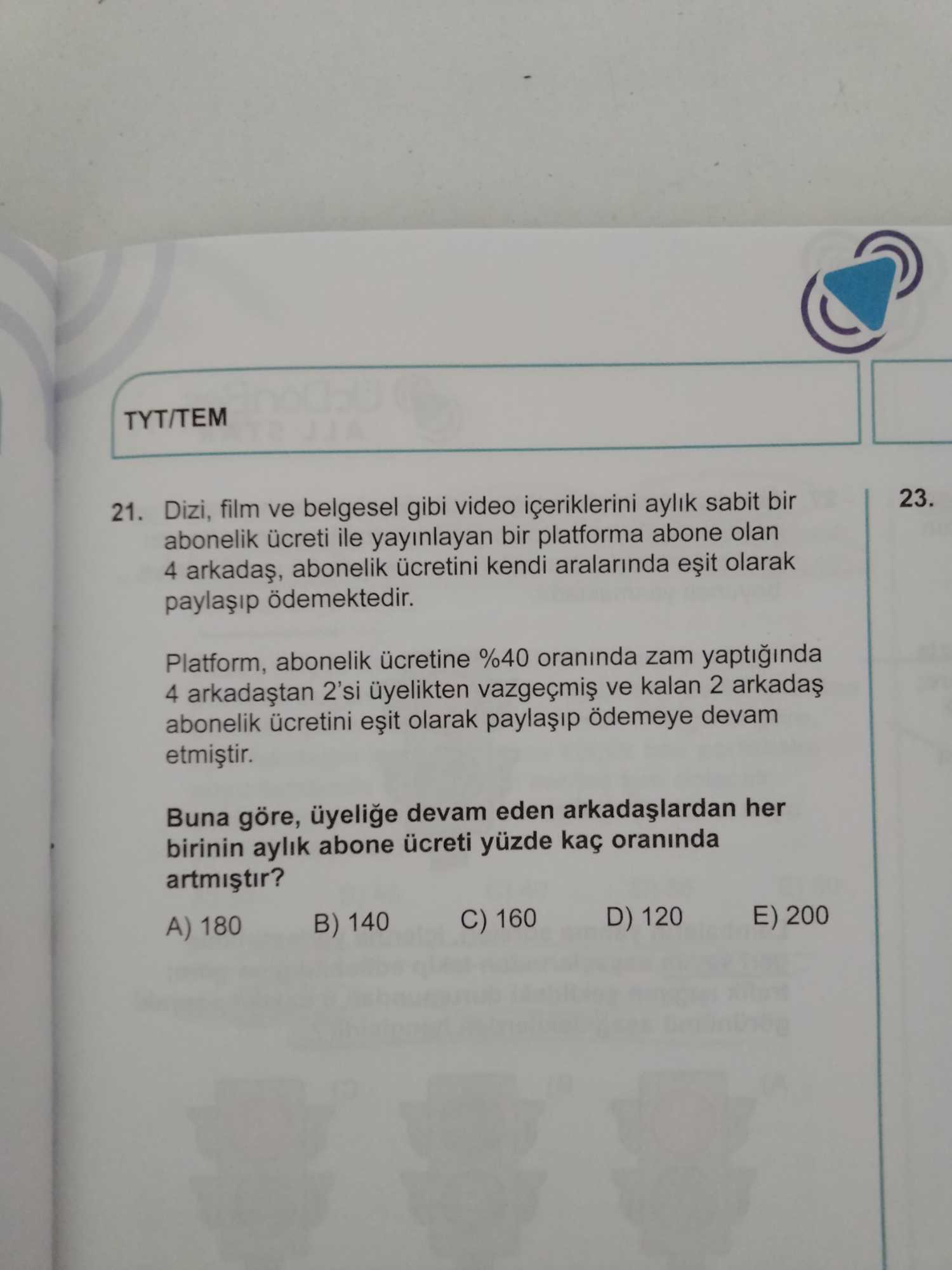 Dizi, film ve belgesel gibi video içeriklerini aylık sabit bir abonelik ücreti ile yayınlayan bir
