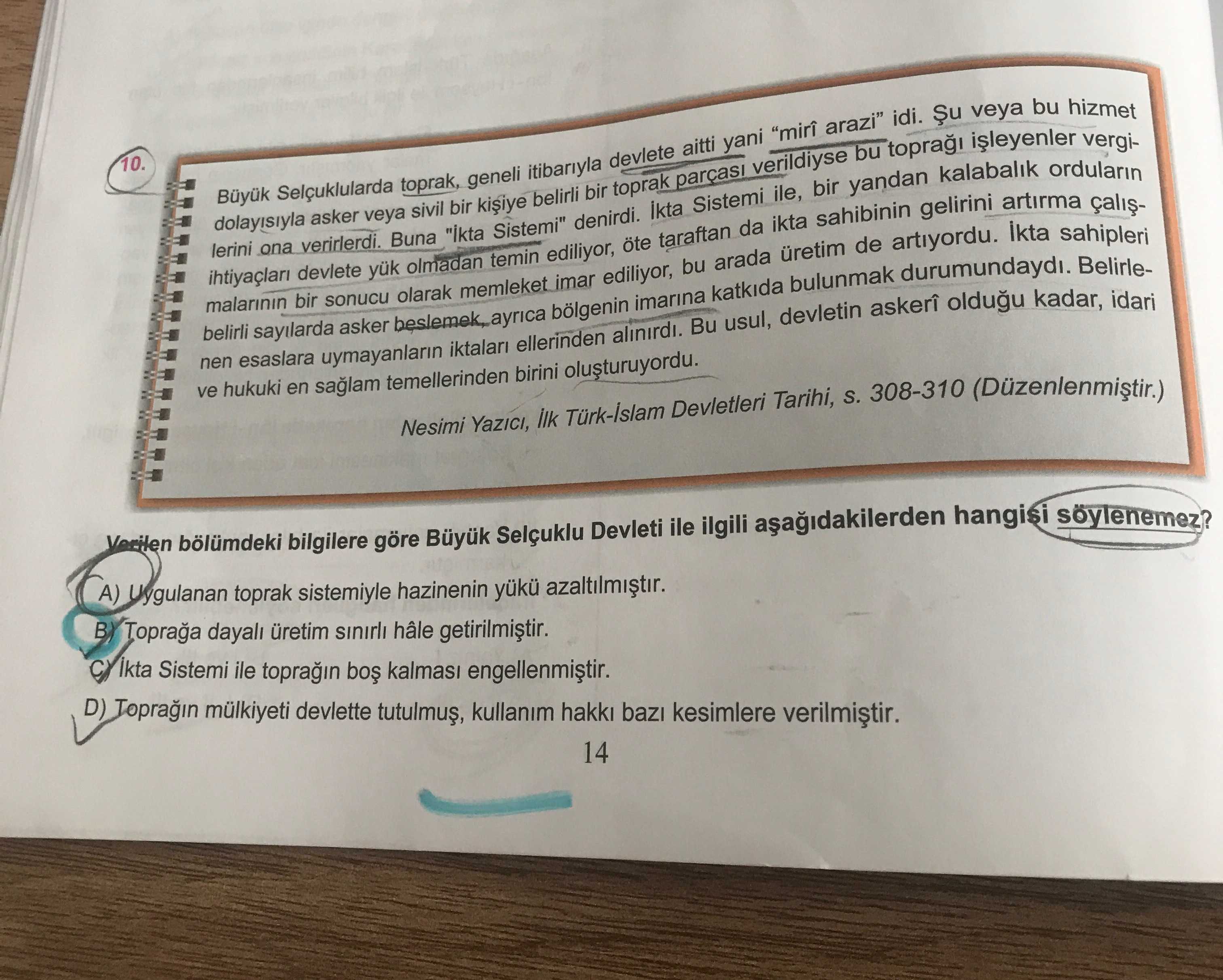 Sosyal Bilgiler (7. Sınıf)