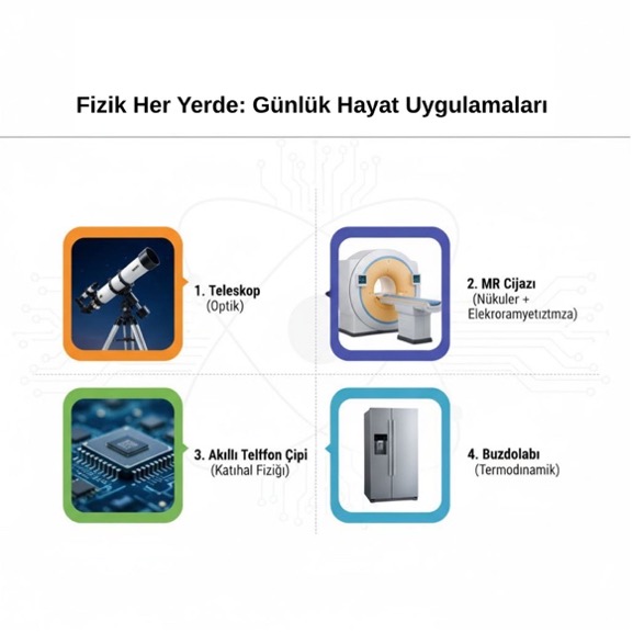 Günlük Hayatta Fiziğin Alt Dalları
