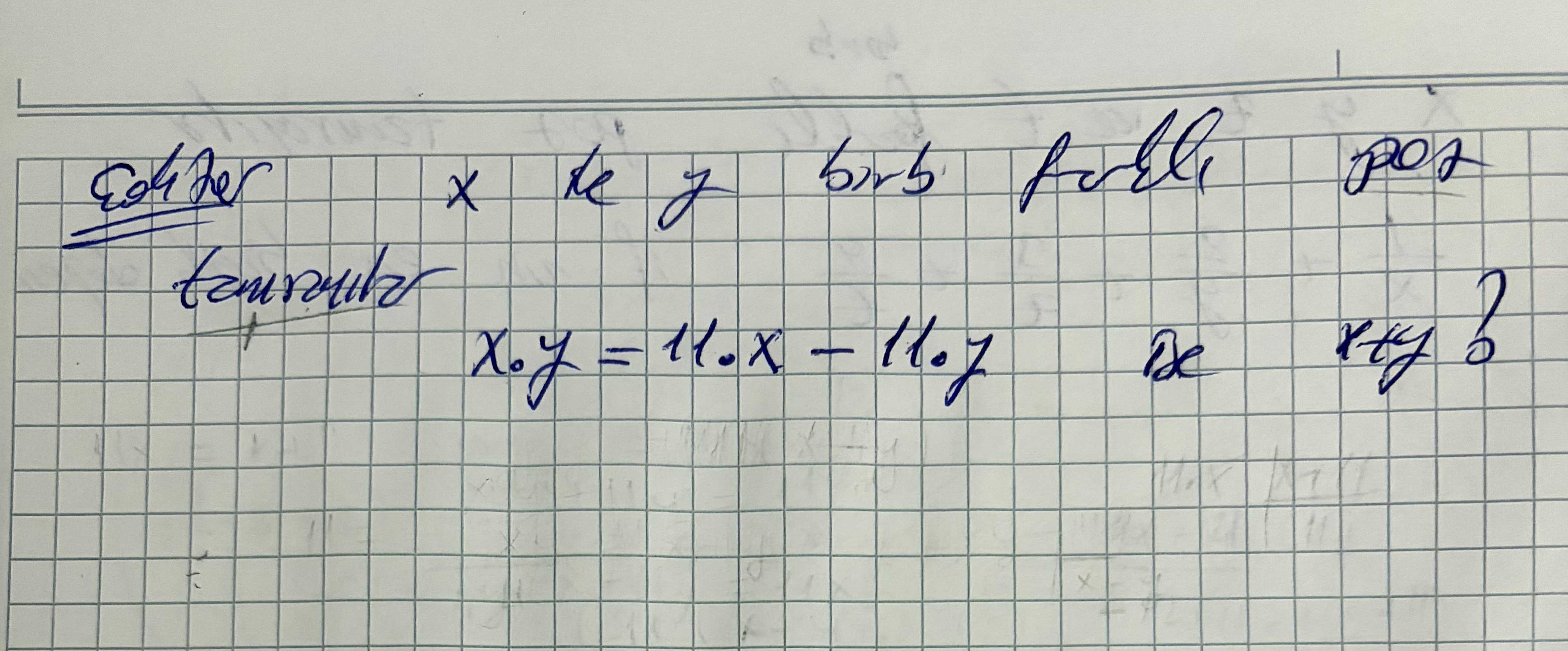 Çözer x ve y birer farklı poz tamsayılar x.y = 11.x - 11.y de x+y ?