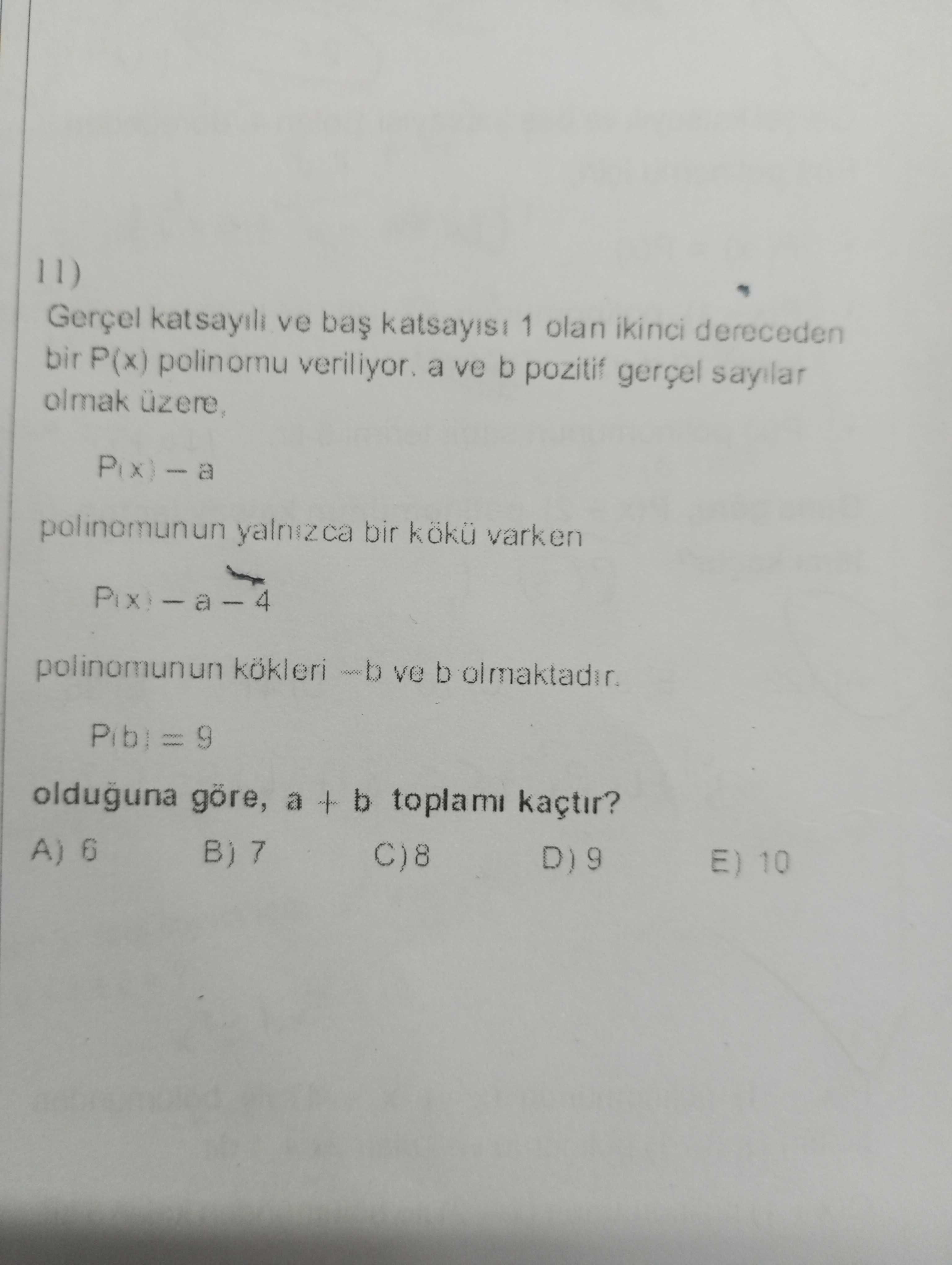 Matematik (11. Sınıf)