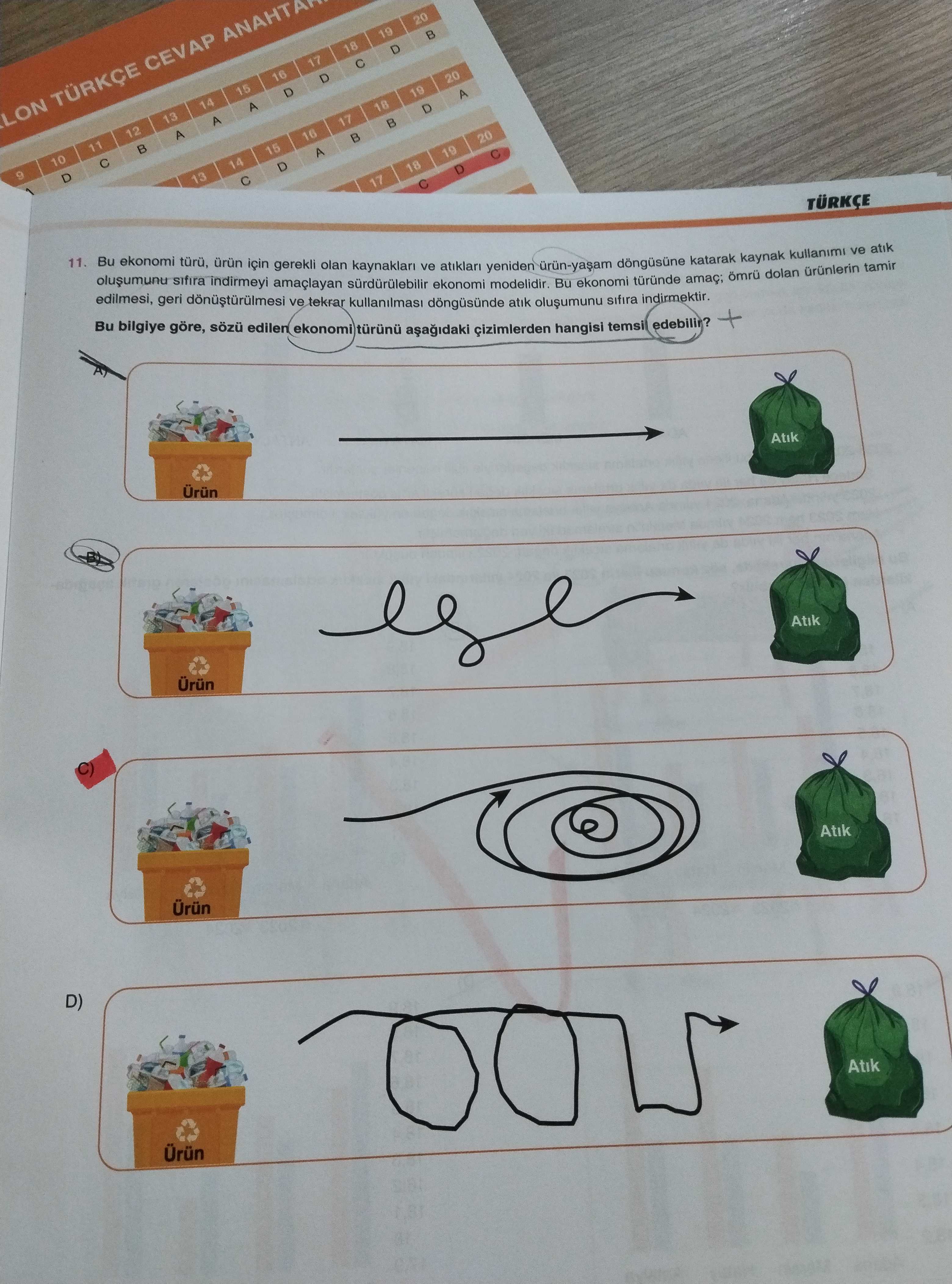 Bu ekonomi türü, ürün için gerekli olan kaynakları ve atıkları yeniden ürün-yaşam döngüsüne katarak