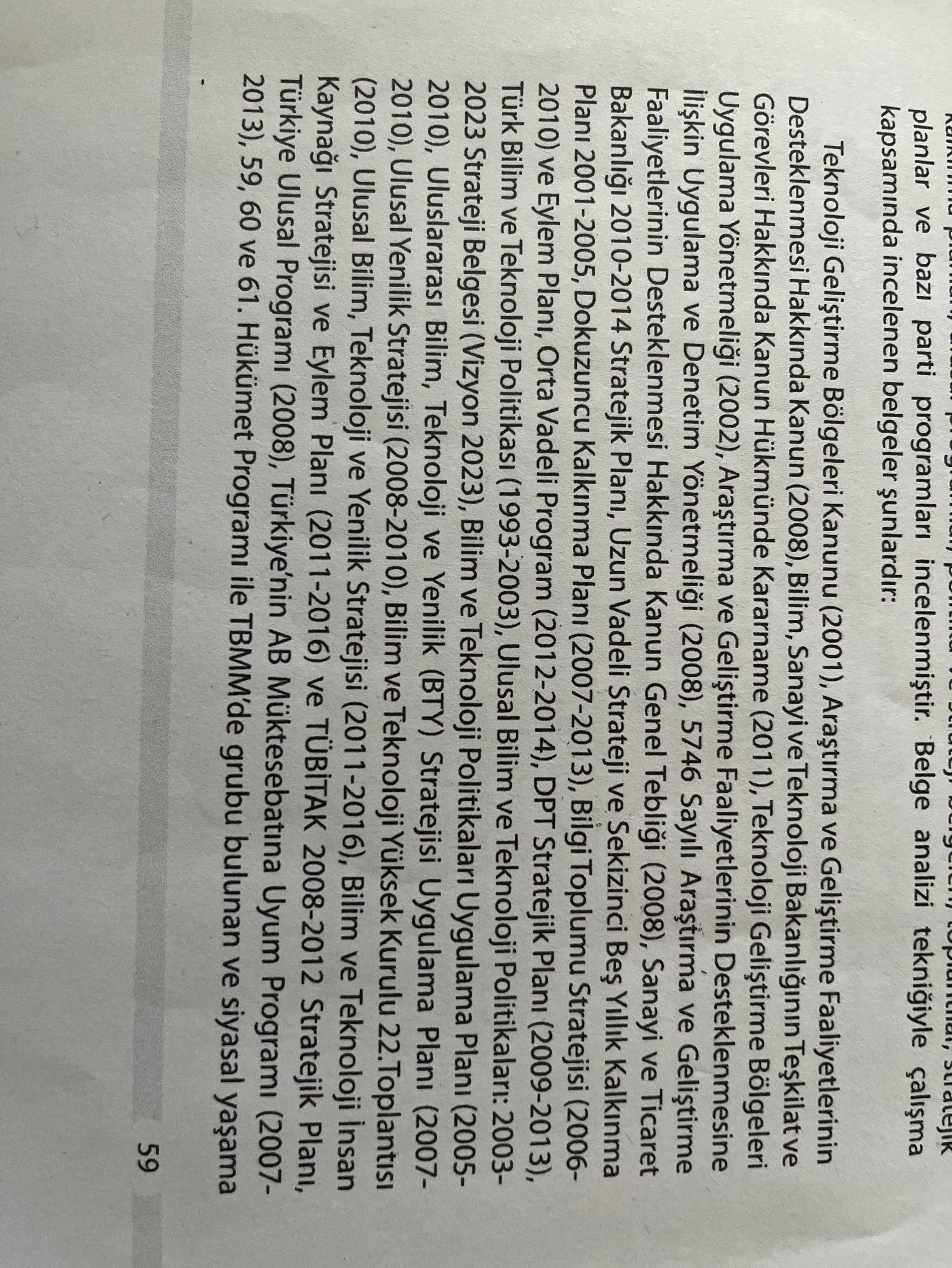 Destan / Teknoloji Gelişirme Bölgeler Kanunu Bu (2001), Araştırma ve Geliştirme Faaliyetlerinin