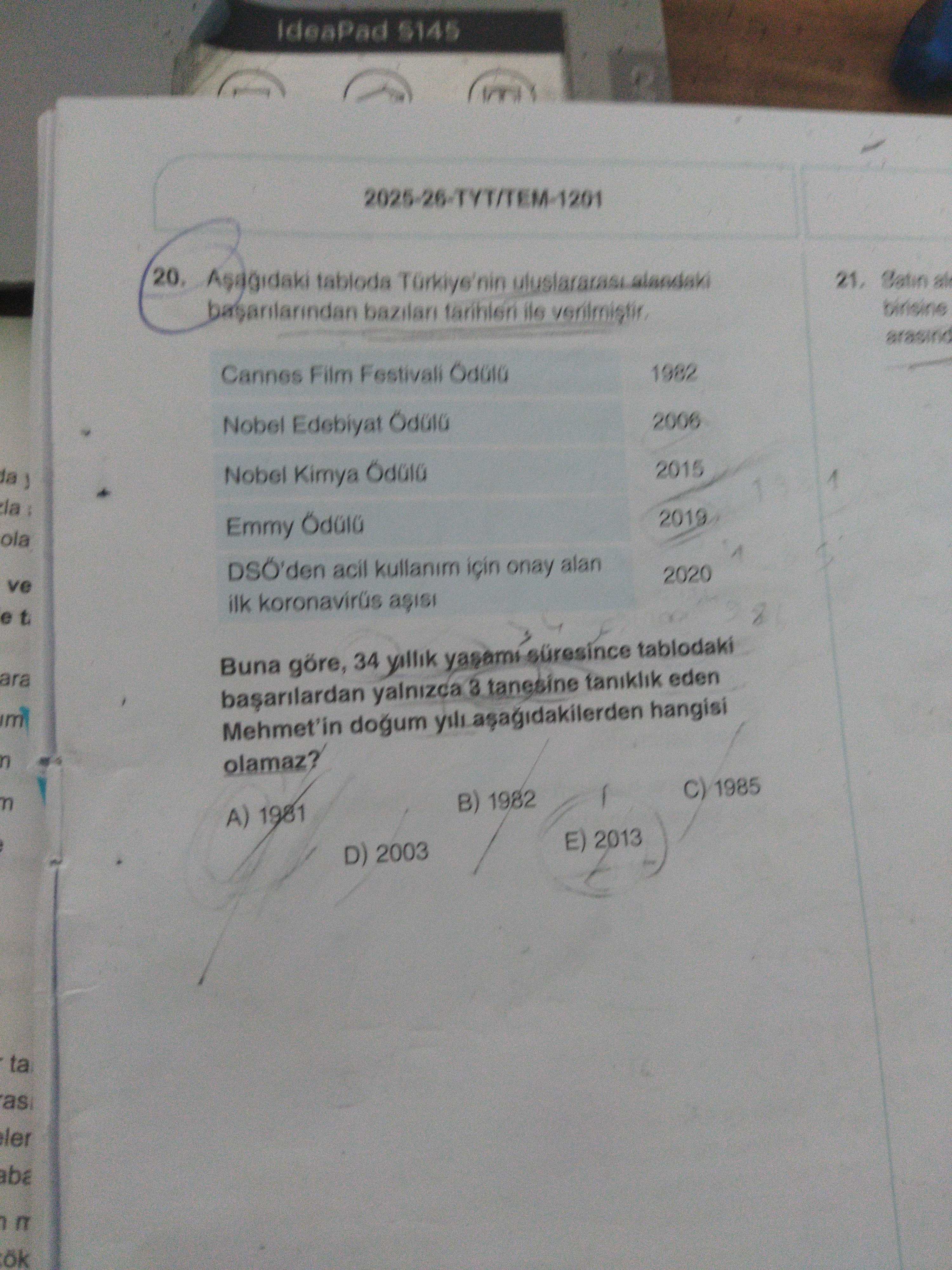 Matematik (11. Sınıf)