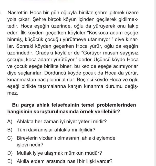 Nasrettin Hoca bir gün oğluyla birlikte şehre gitmek üzere yola çıkar. Şehre birçok köyün içinden