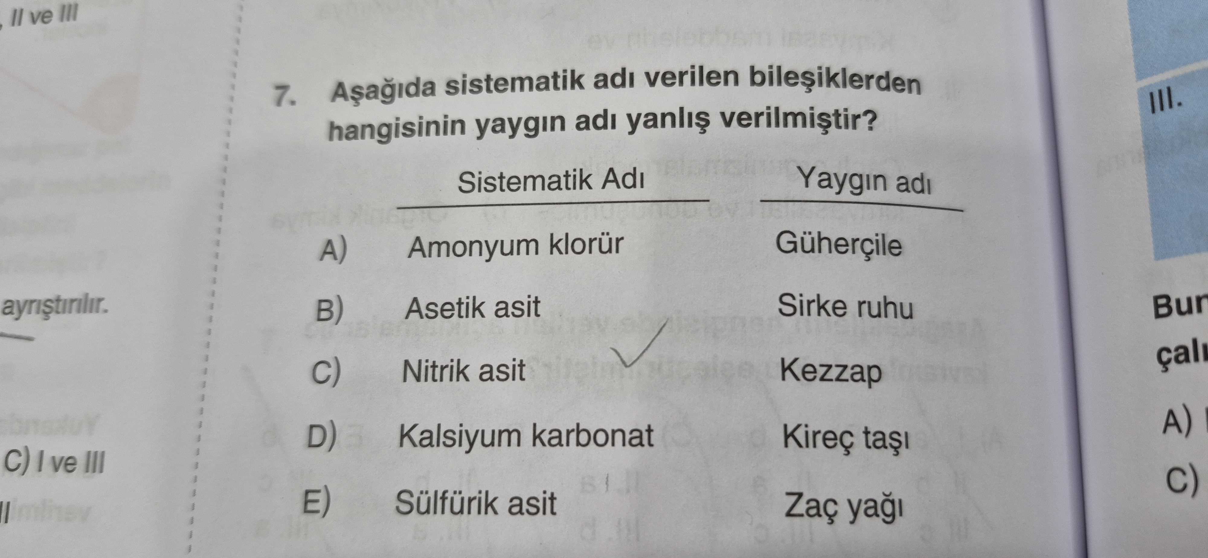 Kimya (11. Sınıf)