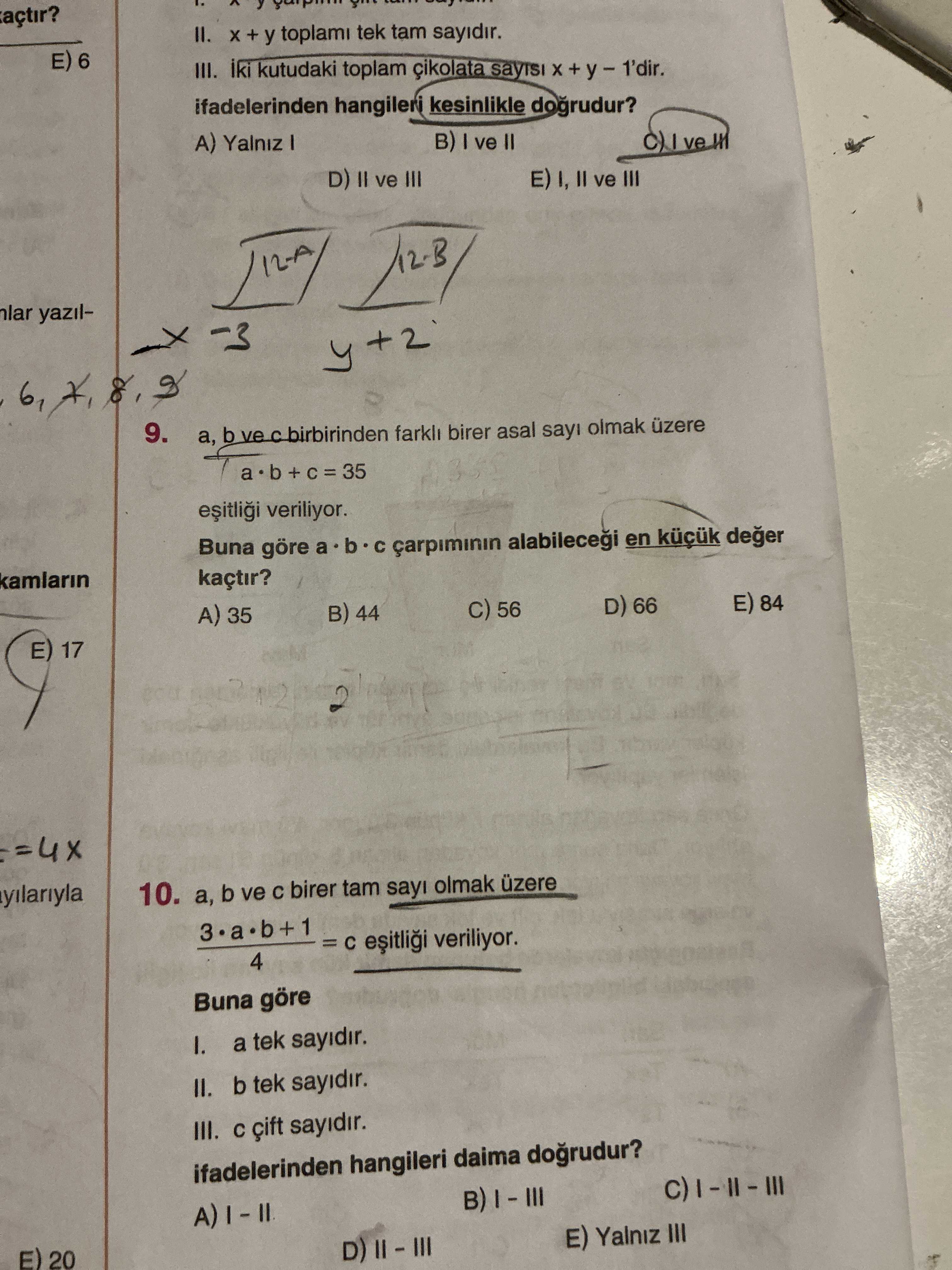 Matematik (12. Sınıf)