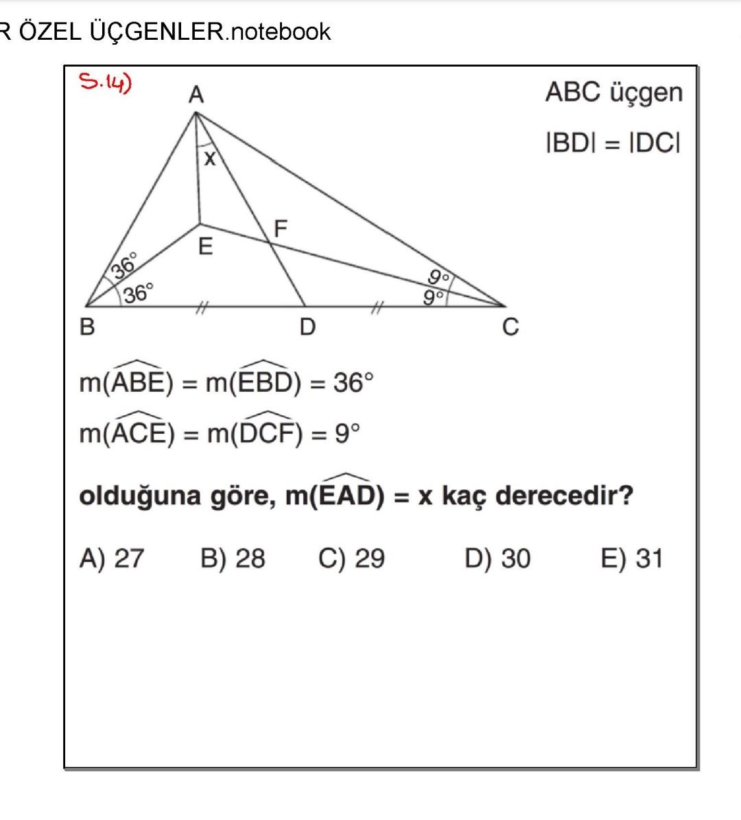 Geometri (12. Sınıf)