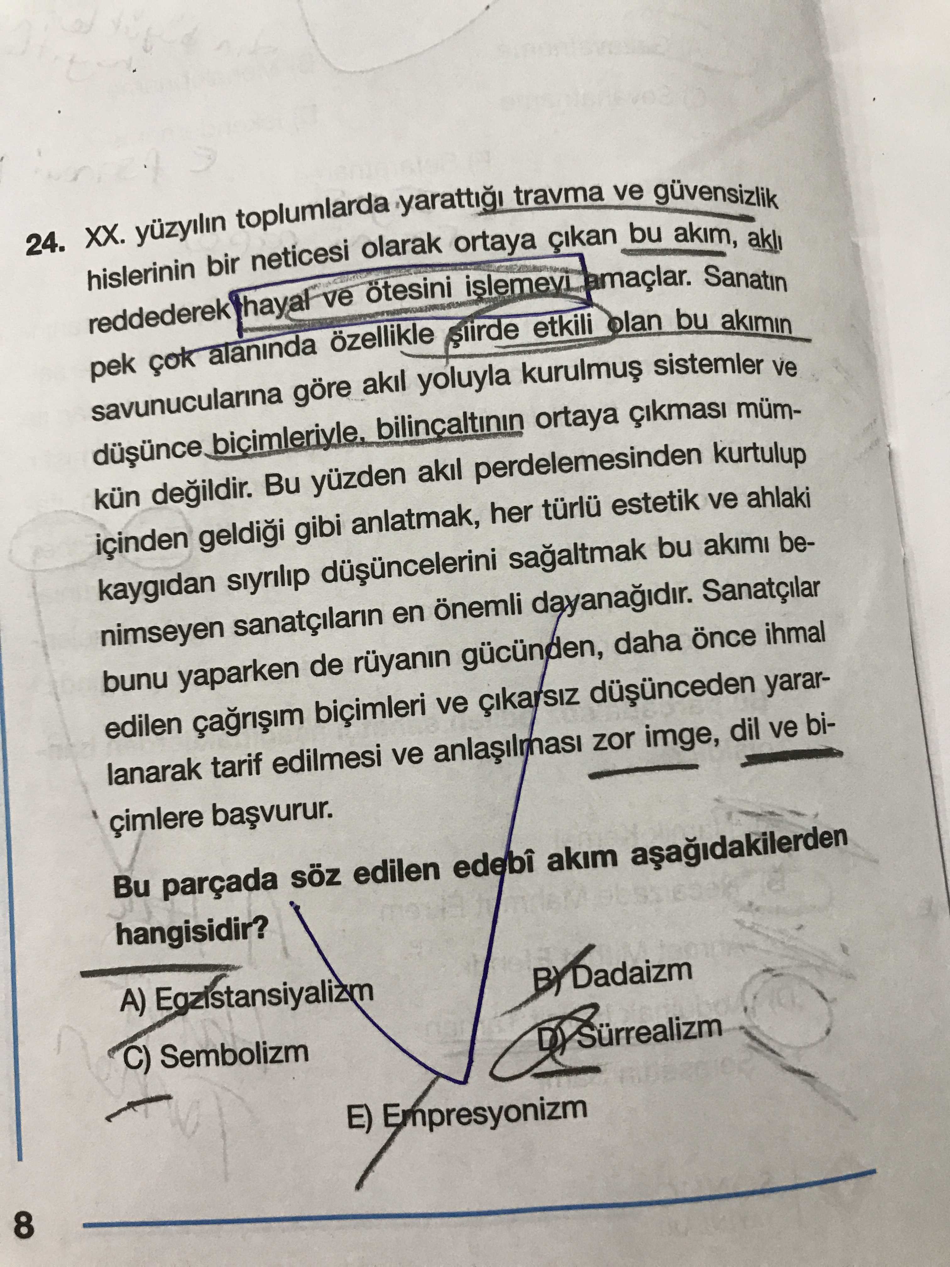 XX. yüzyılın toplumlarda yarattığı travma ve güvensizlik hislerinin bir neticesi olarak ortaya çıkan