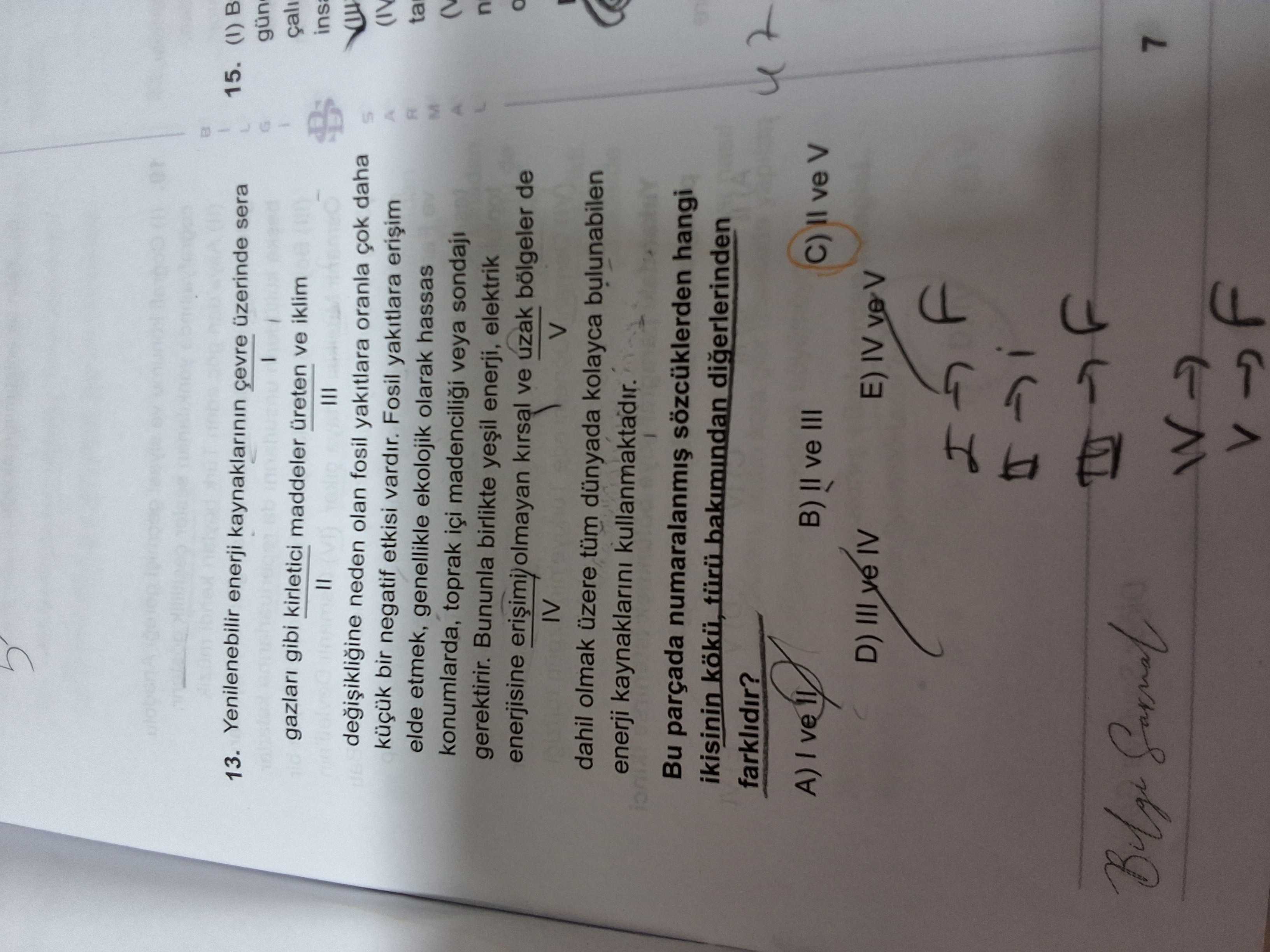 Yenilenebilir enerji kaynaklarının çevre üzerinde sera gazları gibi kirletici maddeler üreten ve