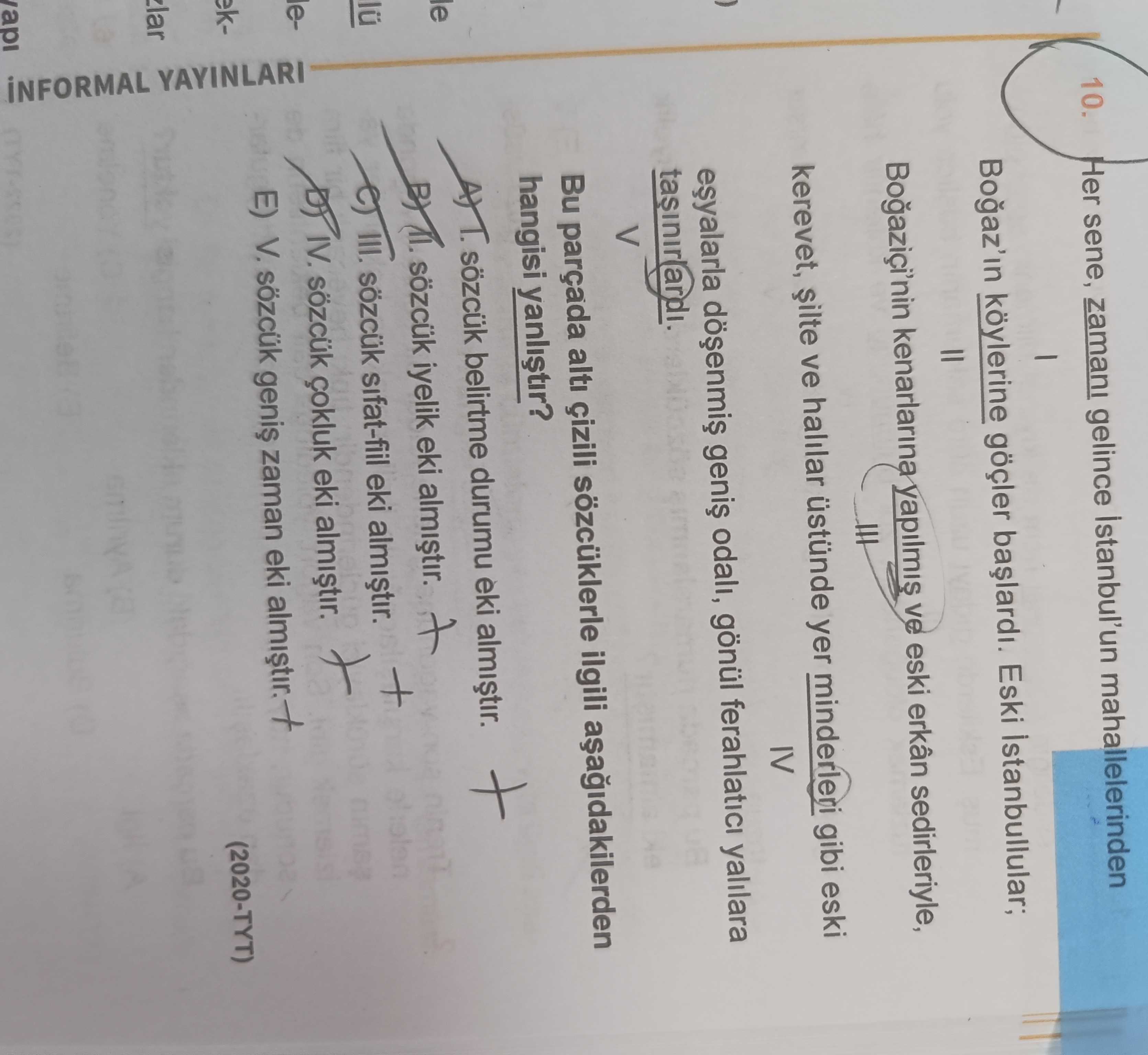 Her sene, zamanı gelince İstanbul'un mahallelerinden I köylerine göçler başlardı. Eski