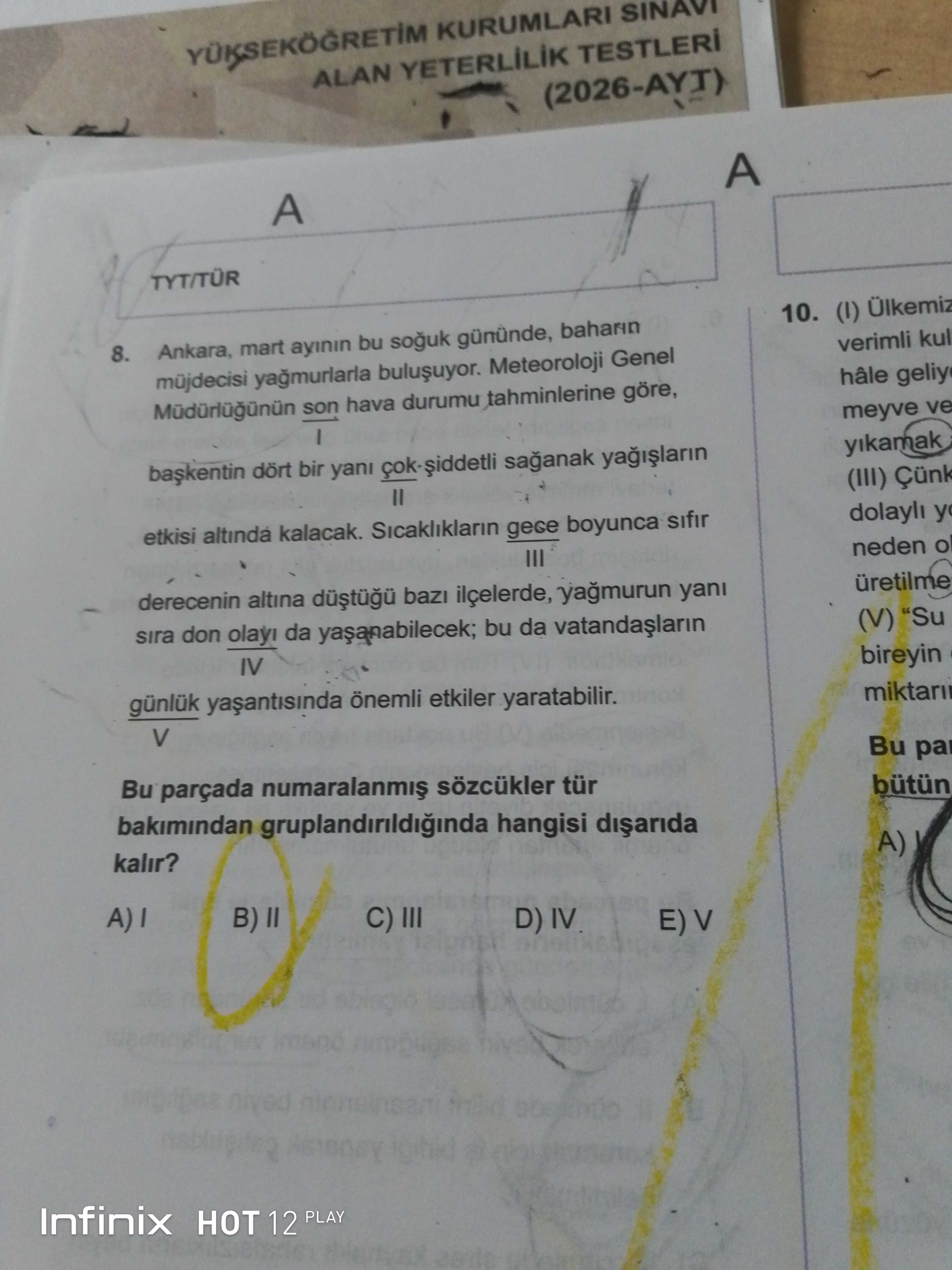 Ankara, mart ayının bu soğuk gününde, baharın müjdecisi yağmurlarla buluşuyor. Meteoroloji Genel
