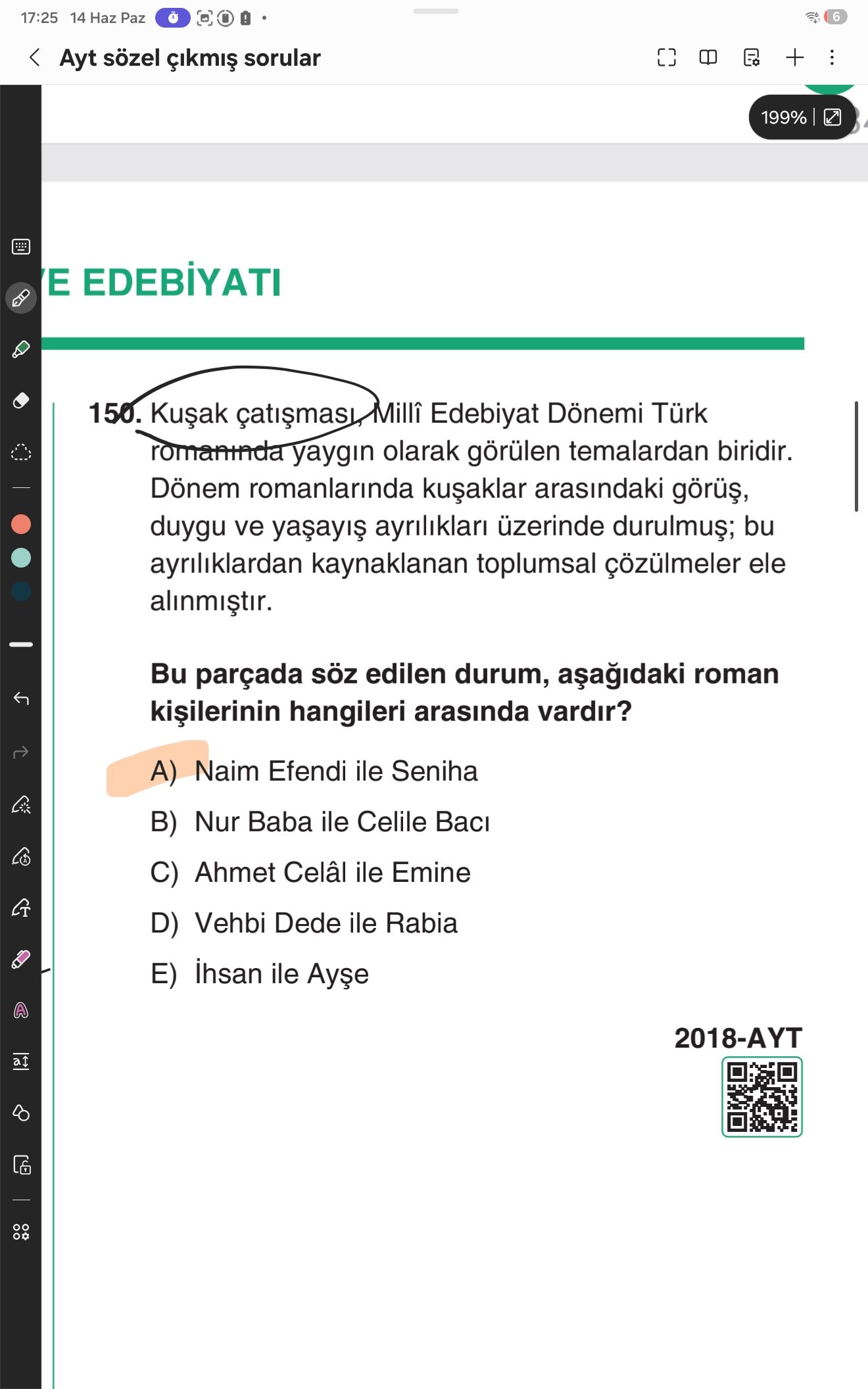 150. Kuşak çatışması, Millî Edebiyat Dönemi Türk romanında yaygın olarak görülen temalardan biridir