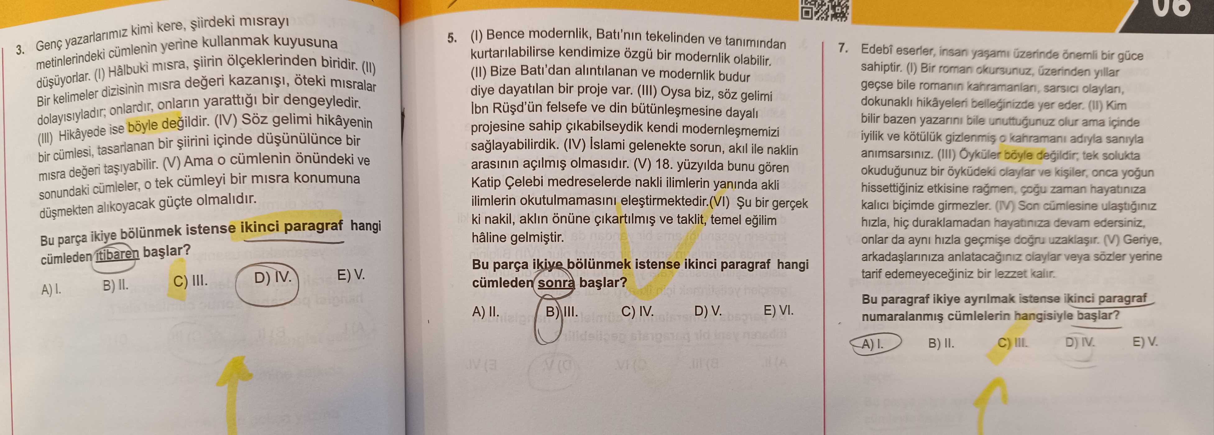 Genç yazarlarımız kimi kere, şiirdeki mısrayı metinlerindeki cümlenin yerine kullanmak kuyusuna