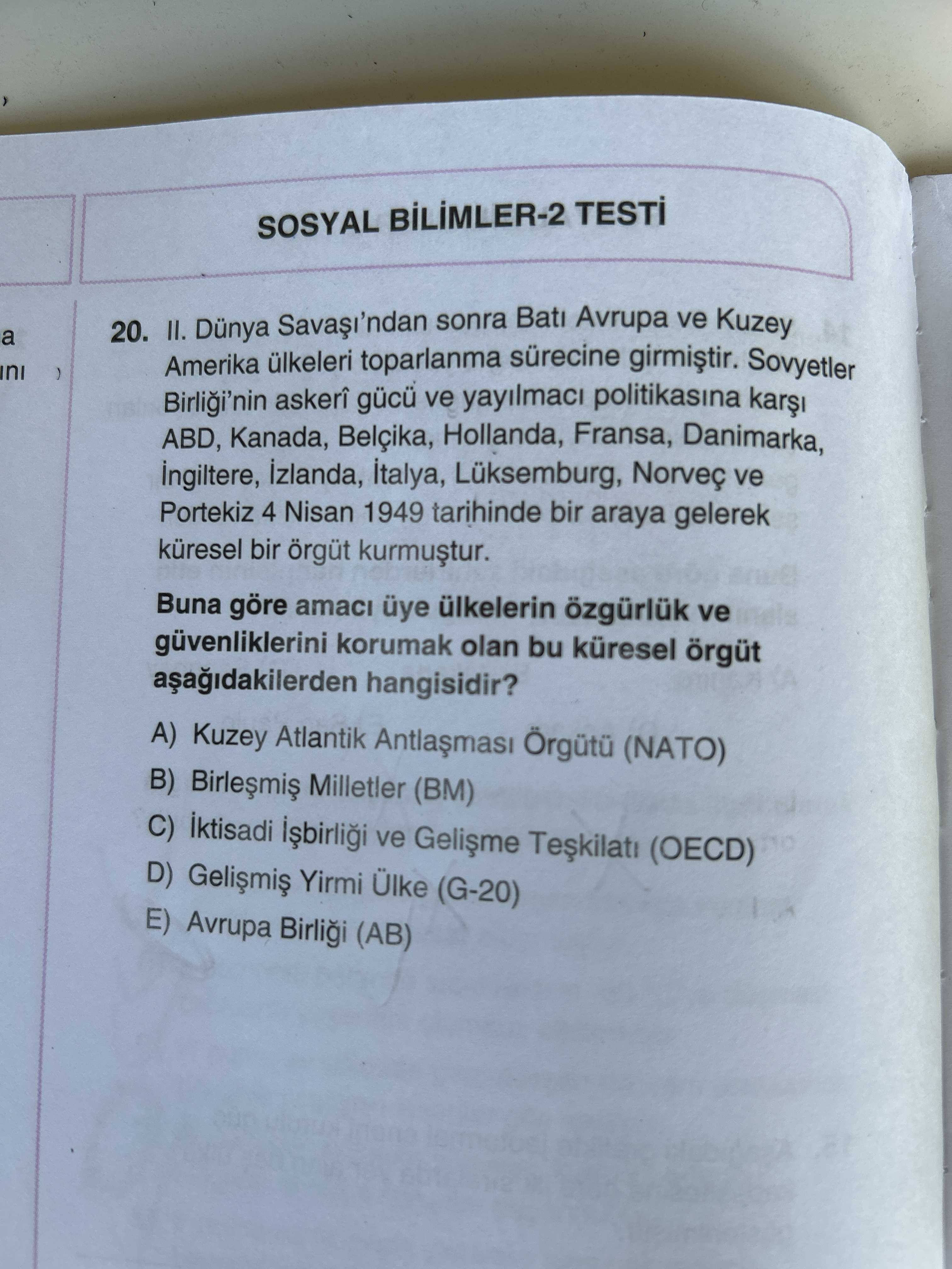 II. Dünya Savaşı'ndan sonra Batı Avrupa ve Kuzey Amerika ülkeleri toparlanma sürecine girmiştir
