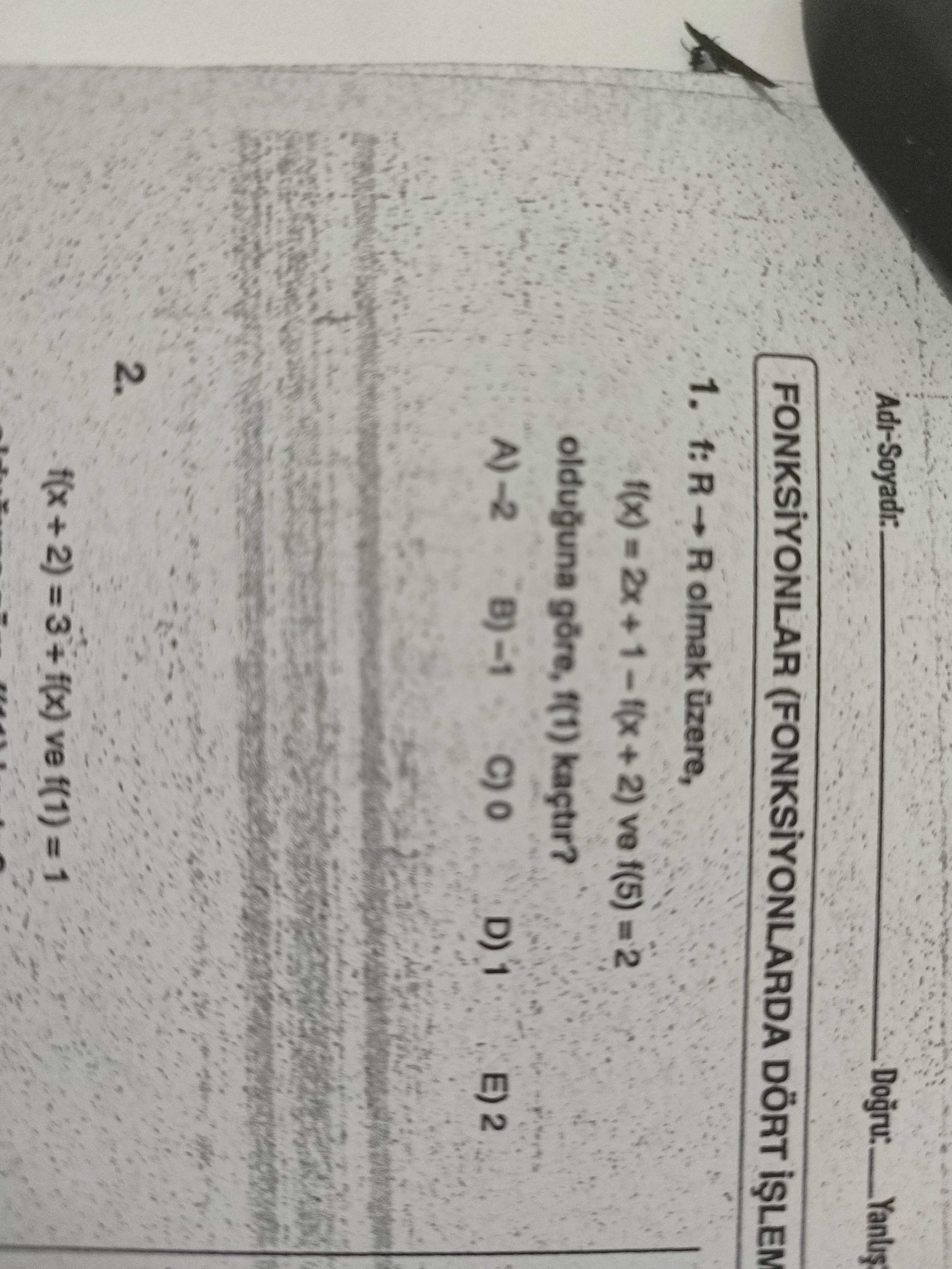 Matematik (11. Sınıf)