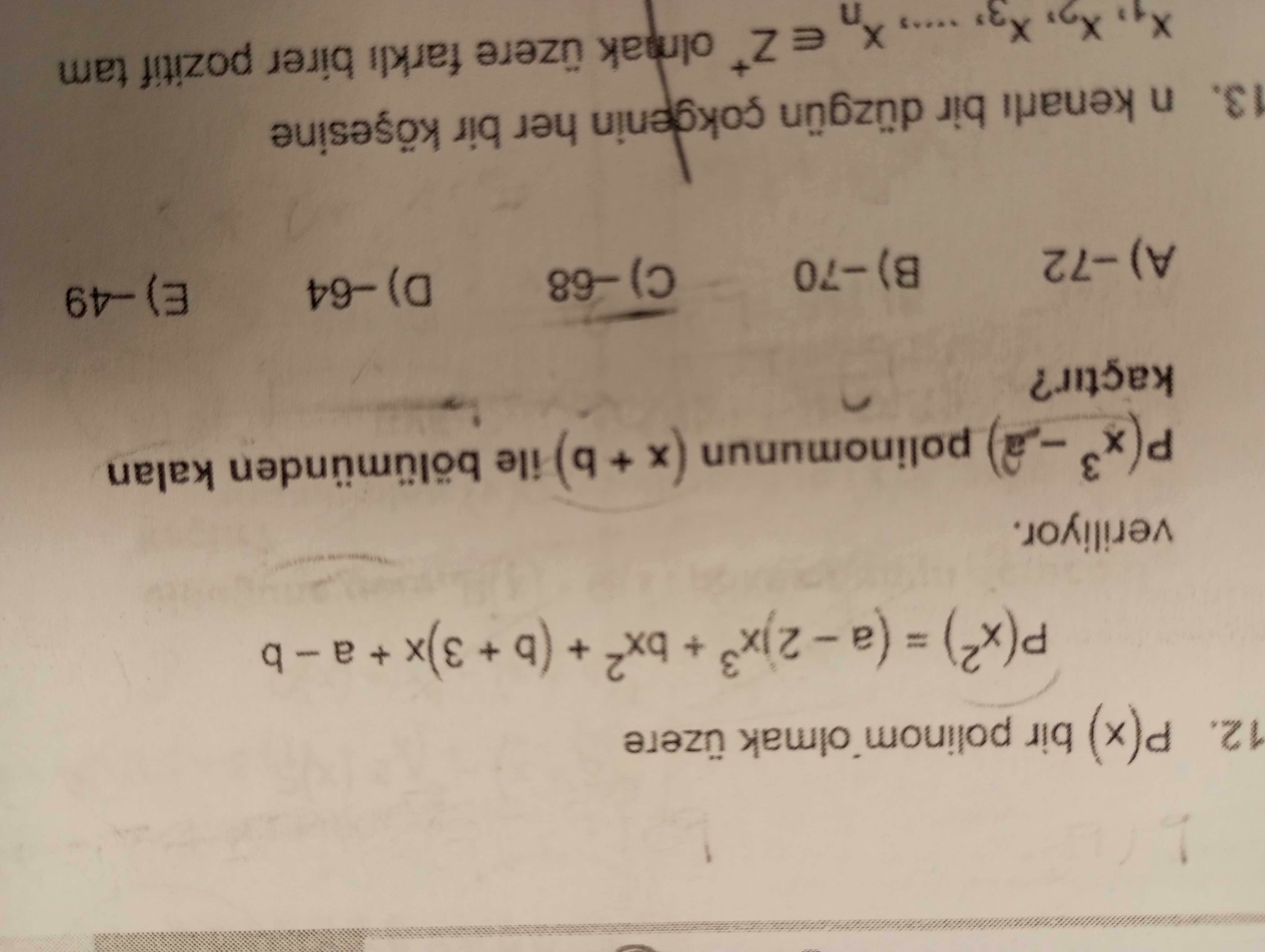 Matematik (Mezun)