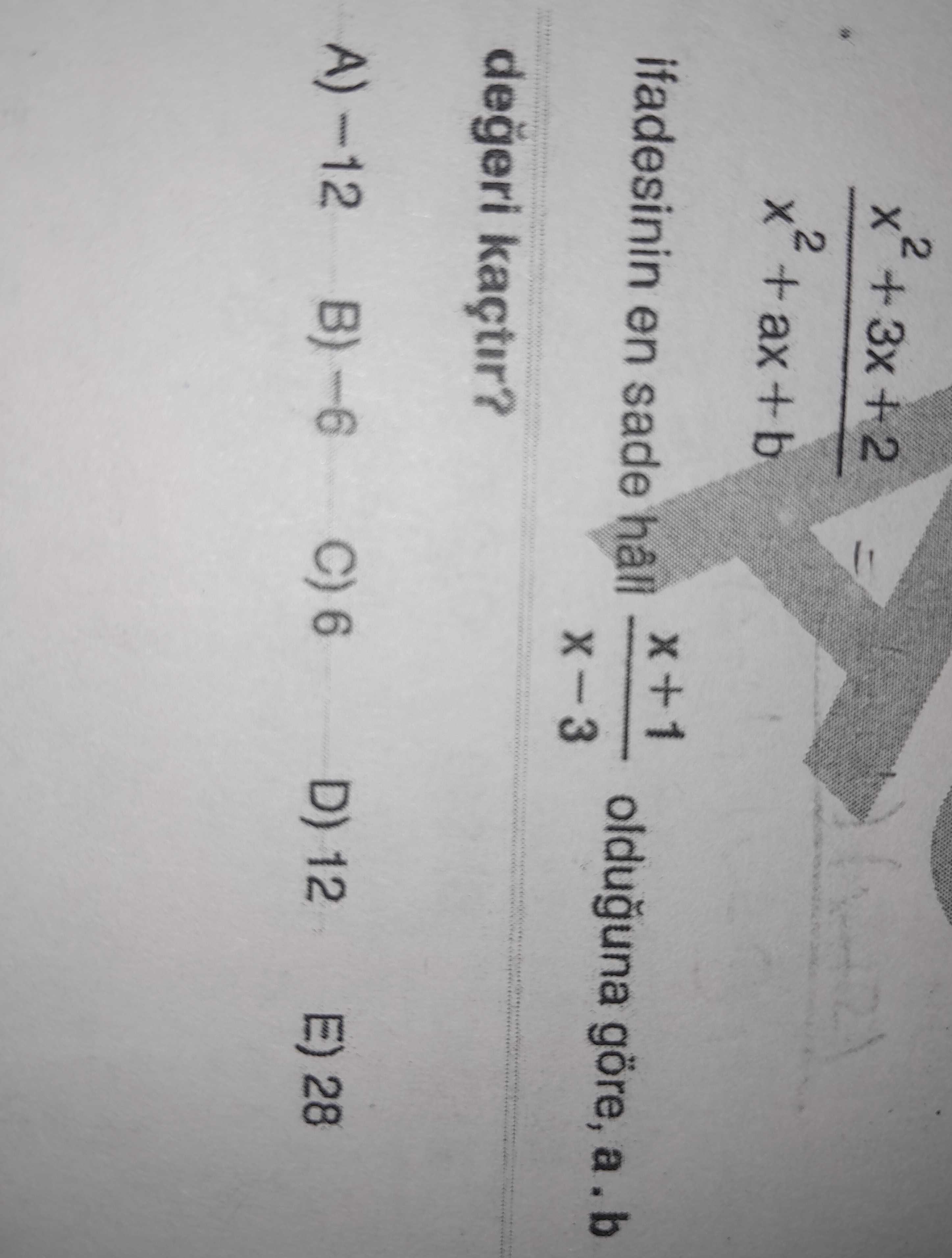 Matematik (12. Sınıf)