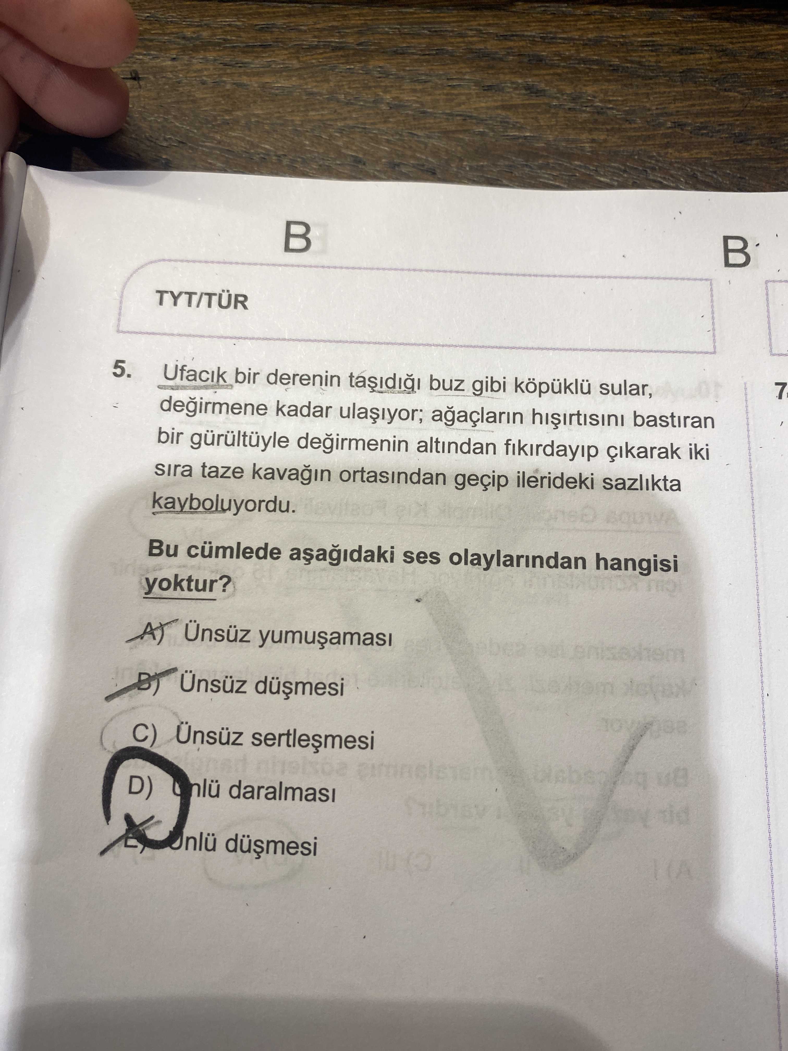 Ufacık bir derenin taşıdığı buz gibi köpüklü sular, değirmene kadar ulaşıyor; ağaçların hışırtısını