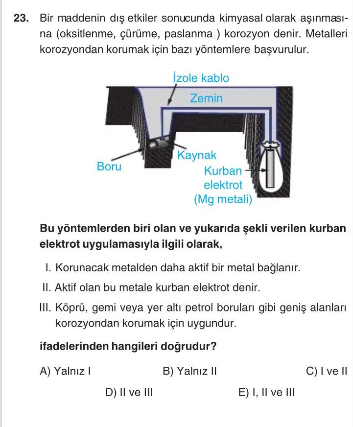 Bir maddenin dış etkiler sonucunda kimyasal olarak aşınmasına (oksitlenme, çürüme, paslanma )