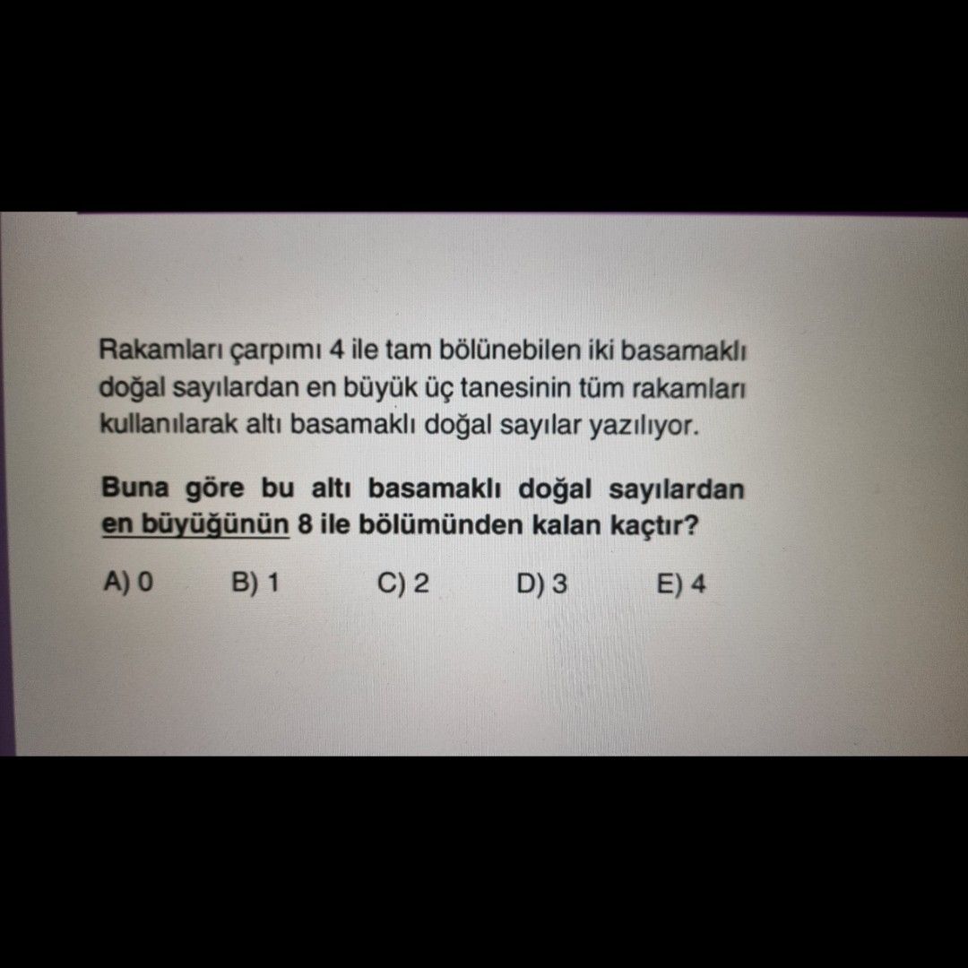 Matematik (Mezun)