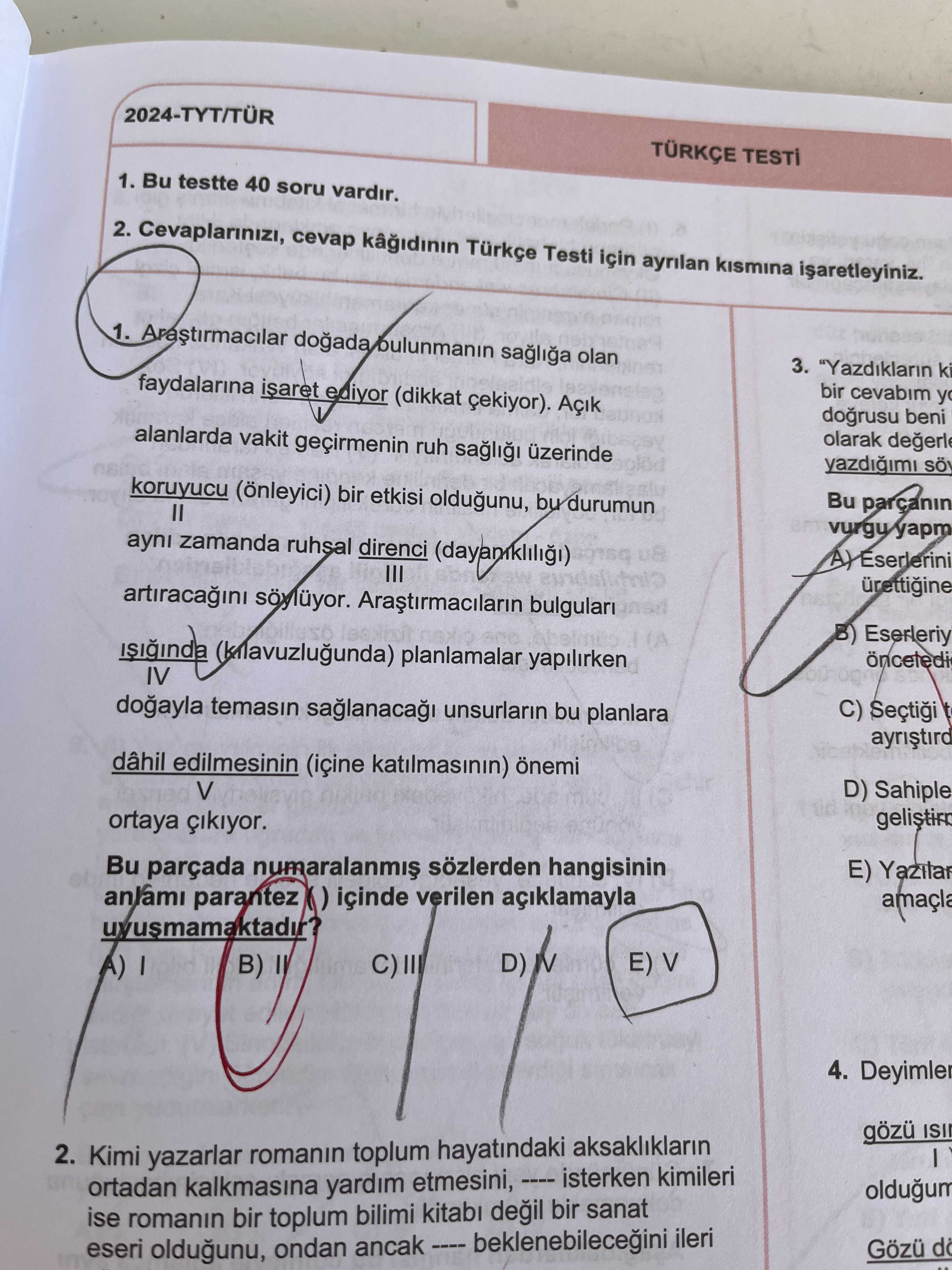 Araştırmacılar doğada bulunmanın sağlığa olan faydalarına işaret ediyor (dikkat çekiyor). Açık