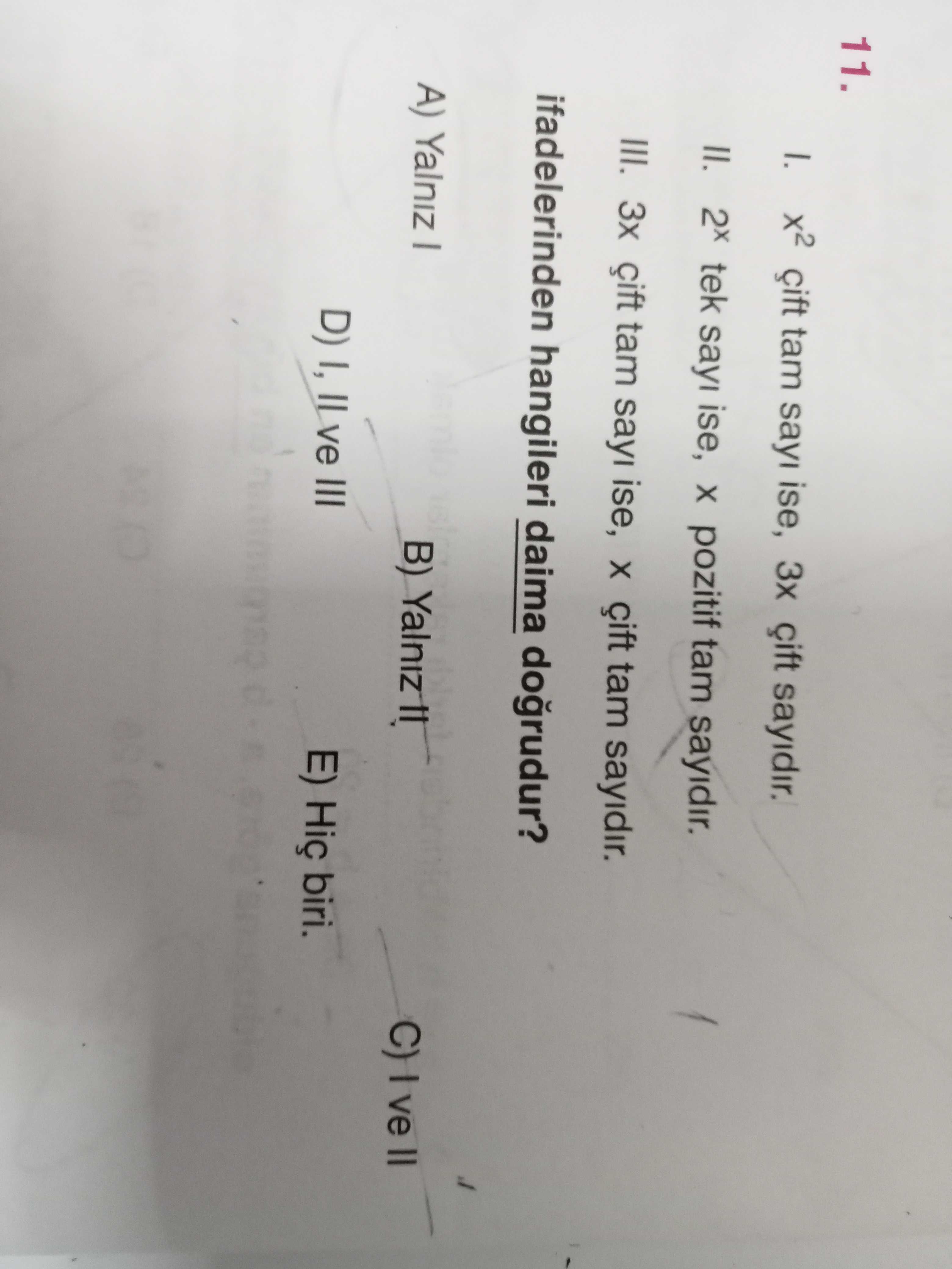 Matematik (11. Sınıf)