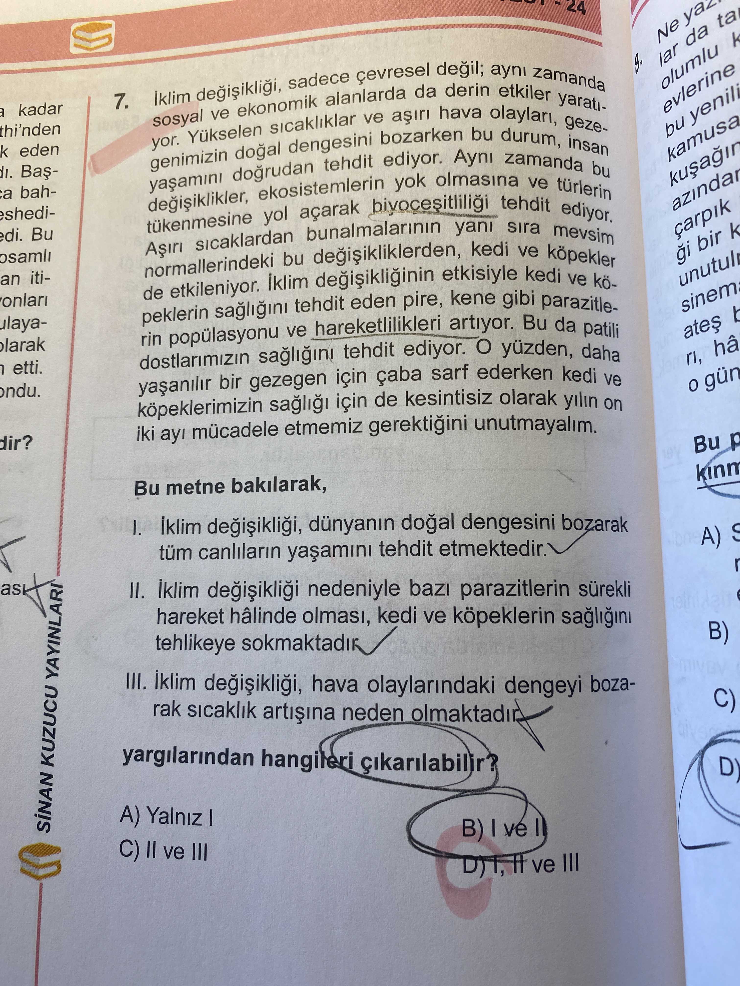 İklim değişikliği, sadece çevresel değil; aynı zamanda sosyal ve ekonomik alanlarda da derin etkiler