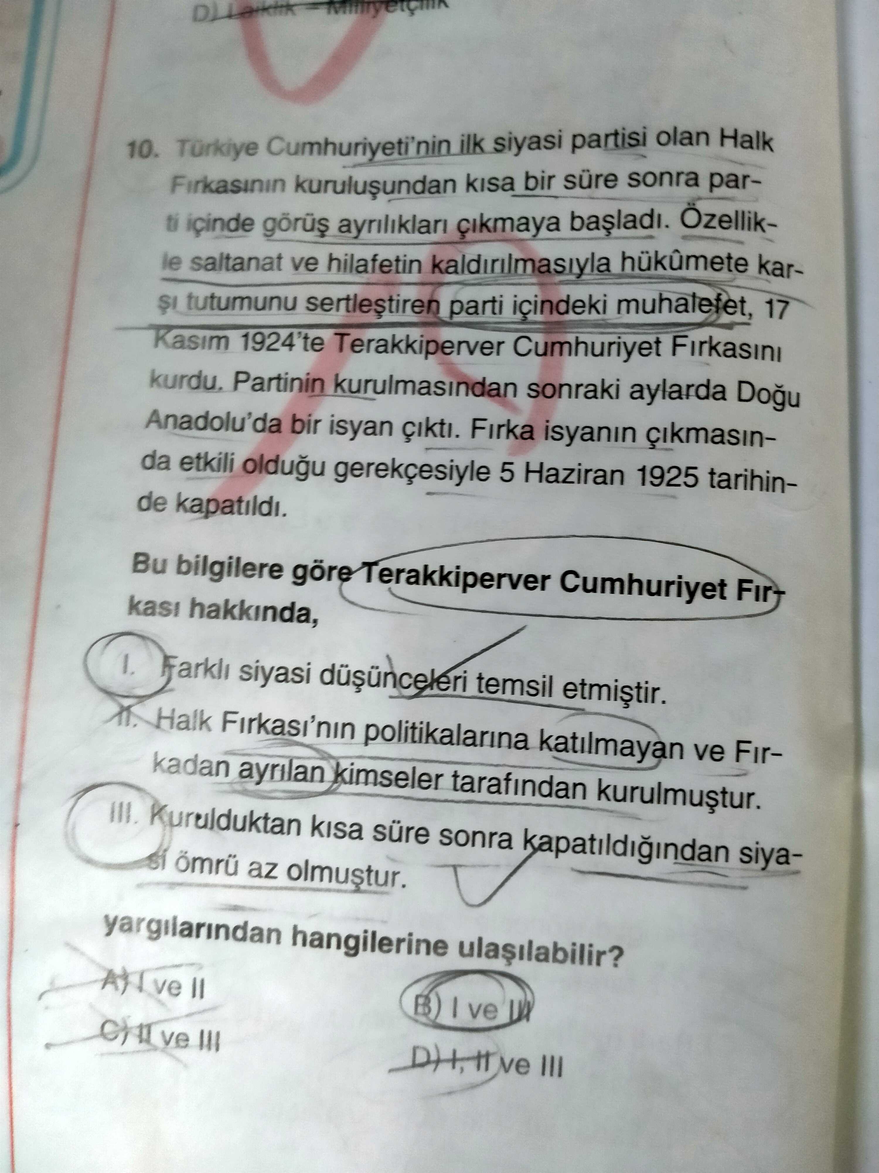 Türkiye Cumhuriyeti'nin ilk siyasi partisi olan Halk Fırkasının kuruluşundan kısa bir süre sonra