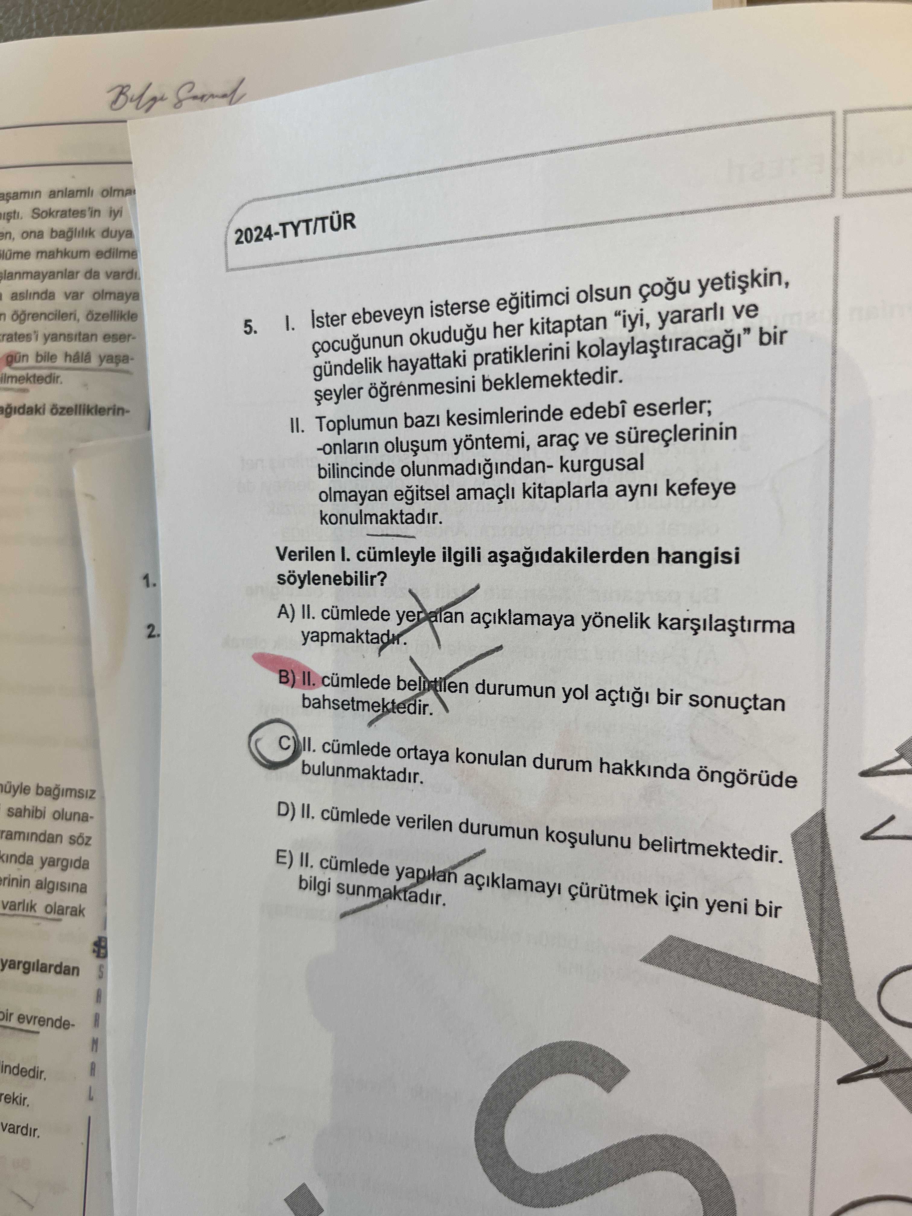 I. İster ebeveyn isterse eğitimci olsun çoğu yetişkin, çocuğunun okuduğu her kitaptan "iyi, yararlı