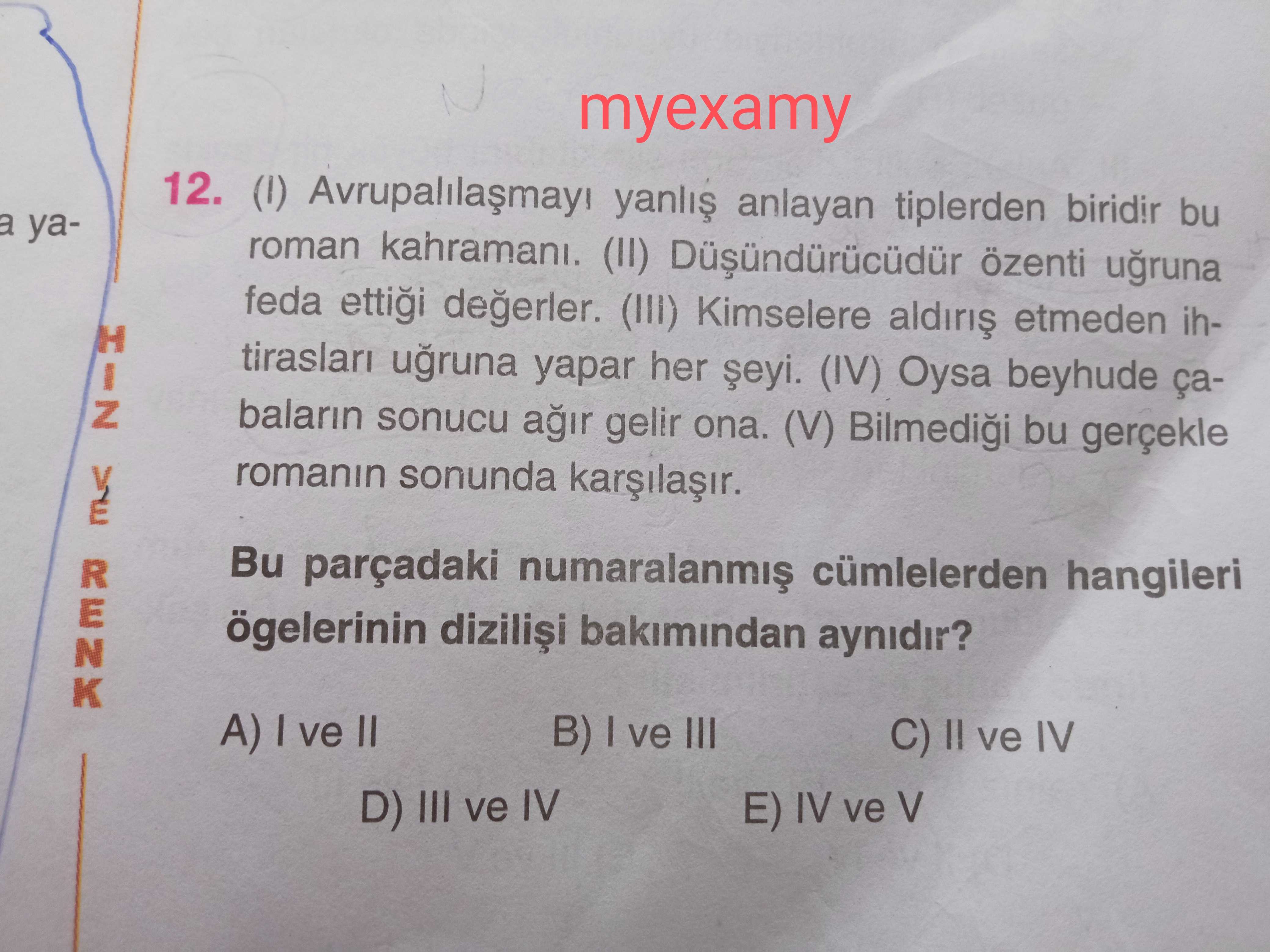 Türkçe (Mezun)