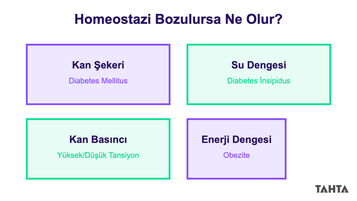 Homeostazinin sağlanamadığı durumlar 11. sınıf infografik