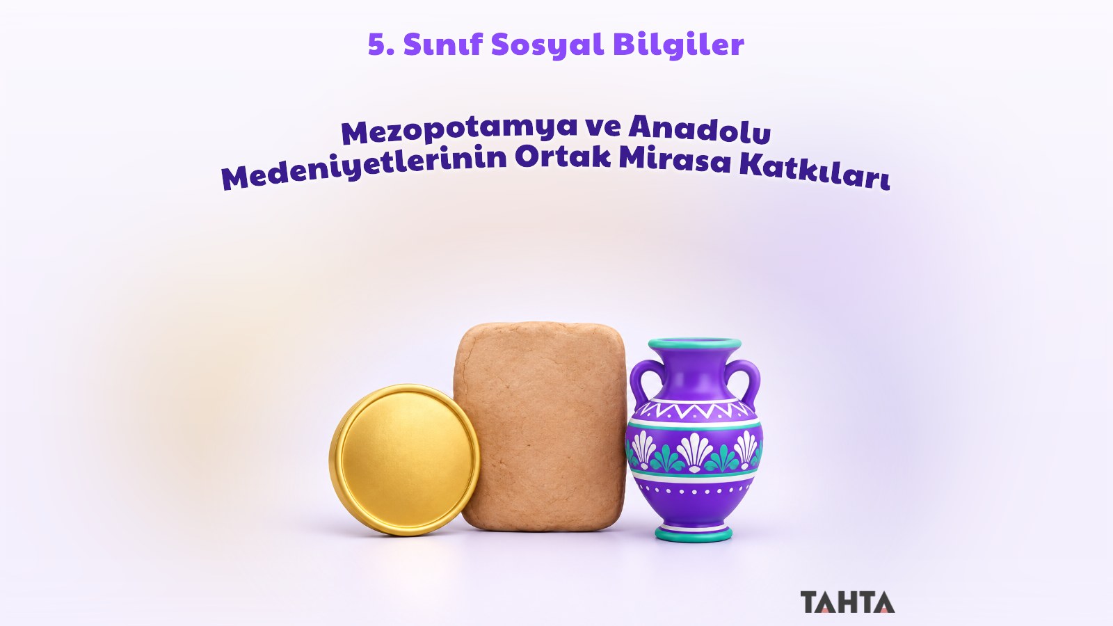 Mezopotamya ve Anadolu medeniyetlerinin ortak mirasını simgeleyen kapak görseli