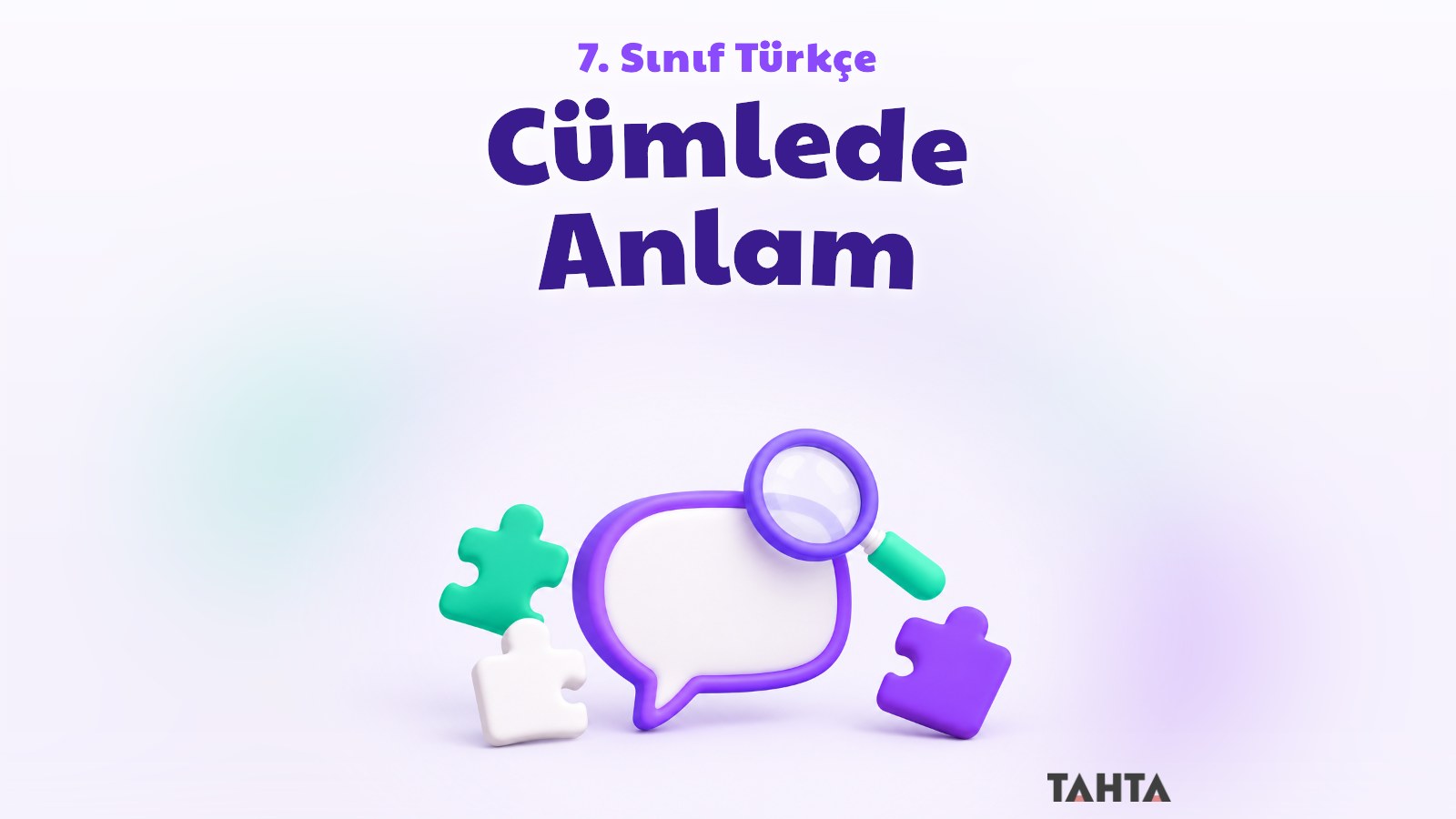 7. sınıf Türkçe cümlede anlam konu anlatımı kapak görseli