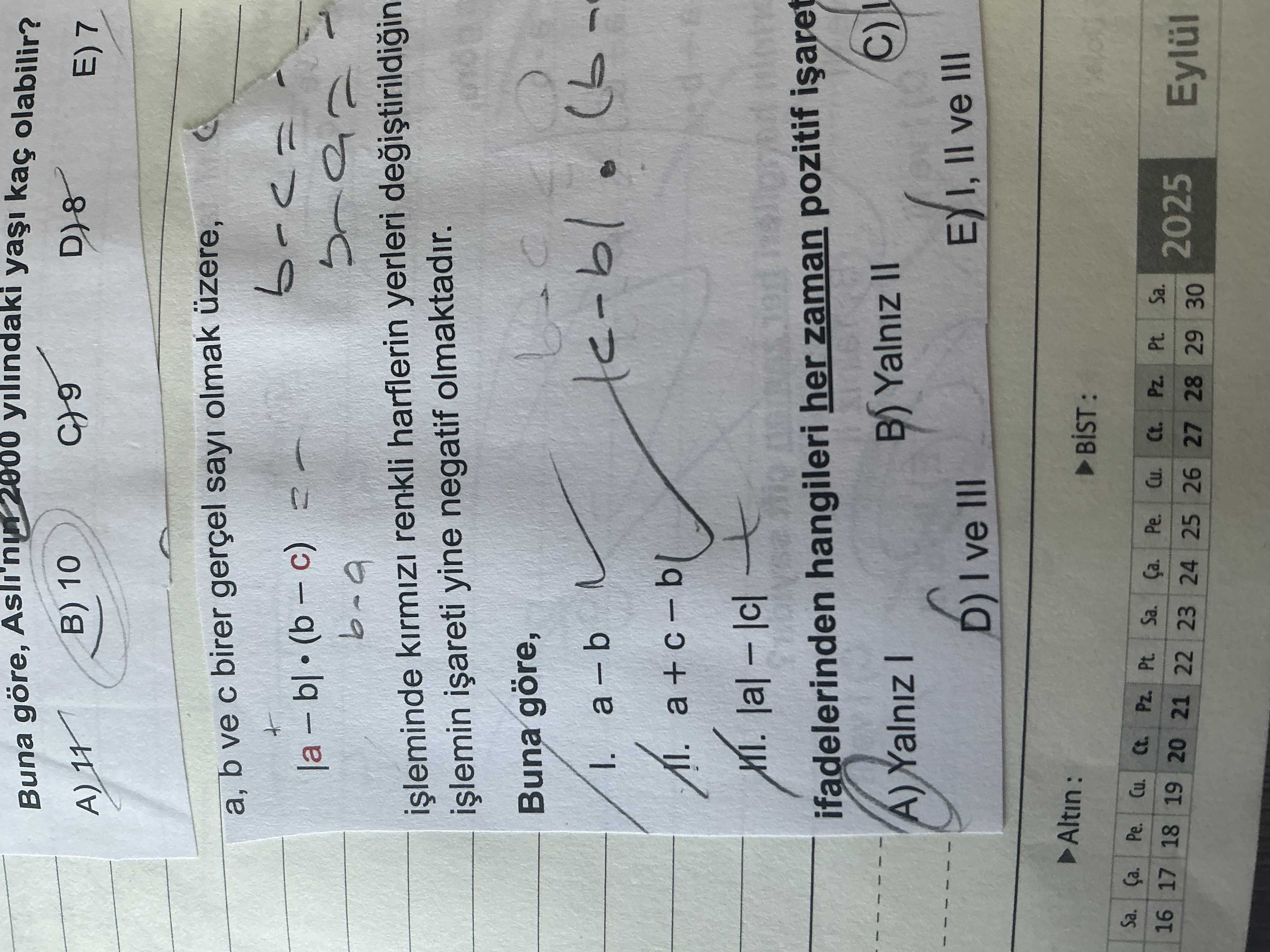 Matematik (11. Sınıf)