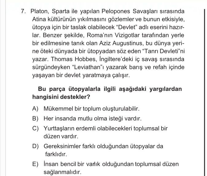 Platon, Sparta ile yapılan Pelopones Savaşları sırasında Atina kültürünün yıkılmasını gözlemler ve
