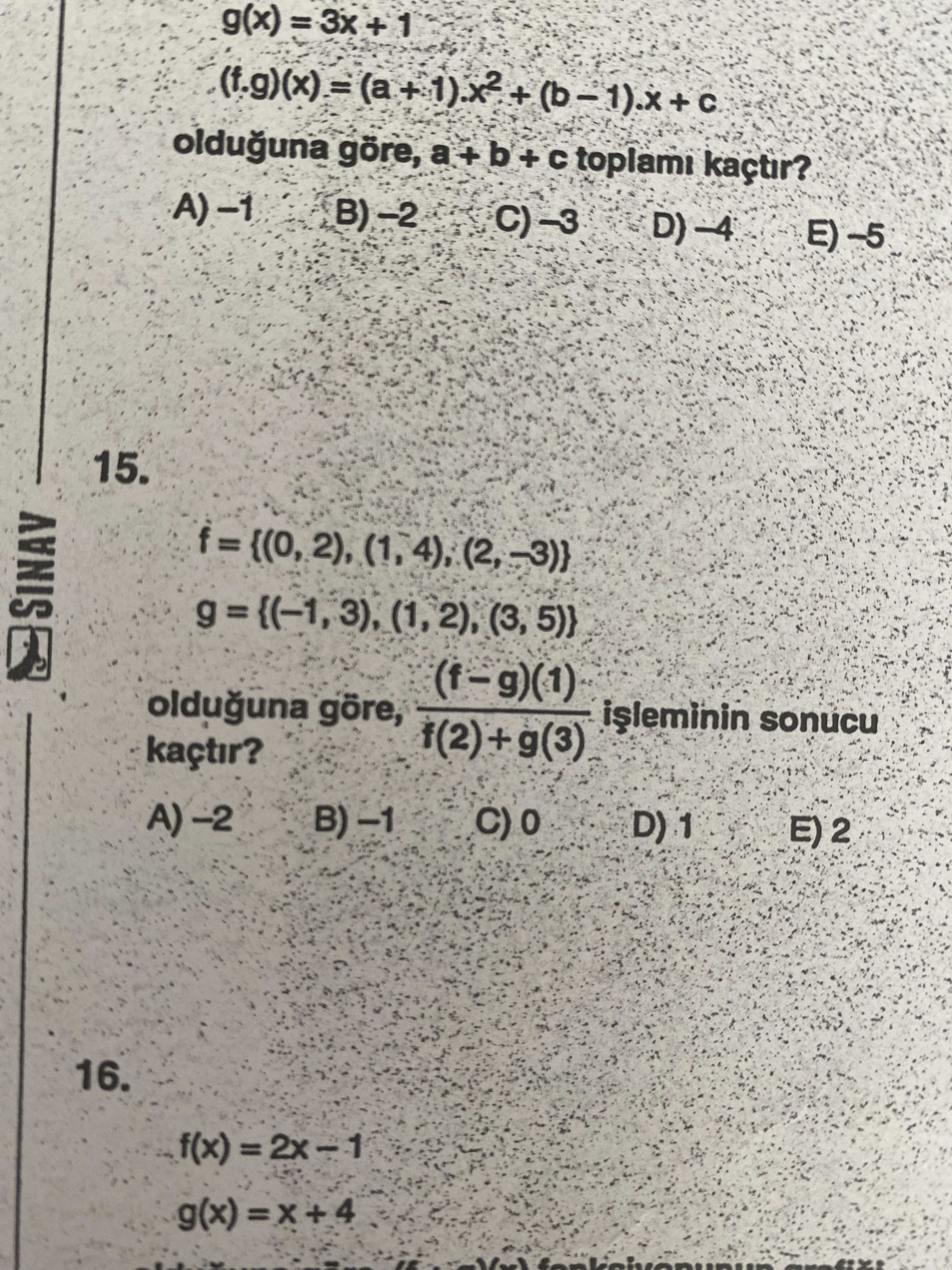 Matematik (11. Sınıf)