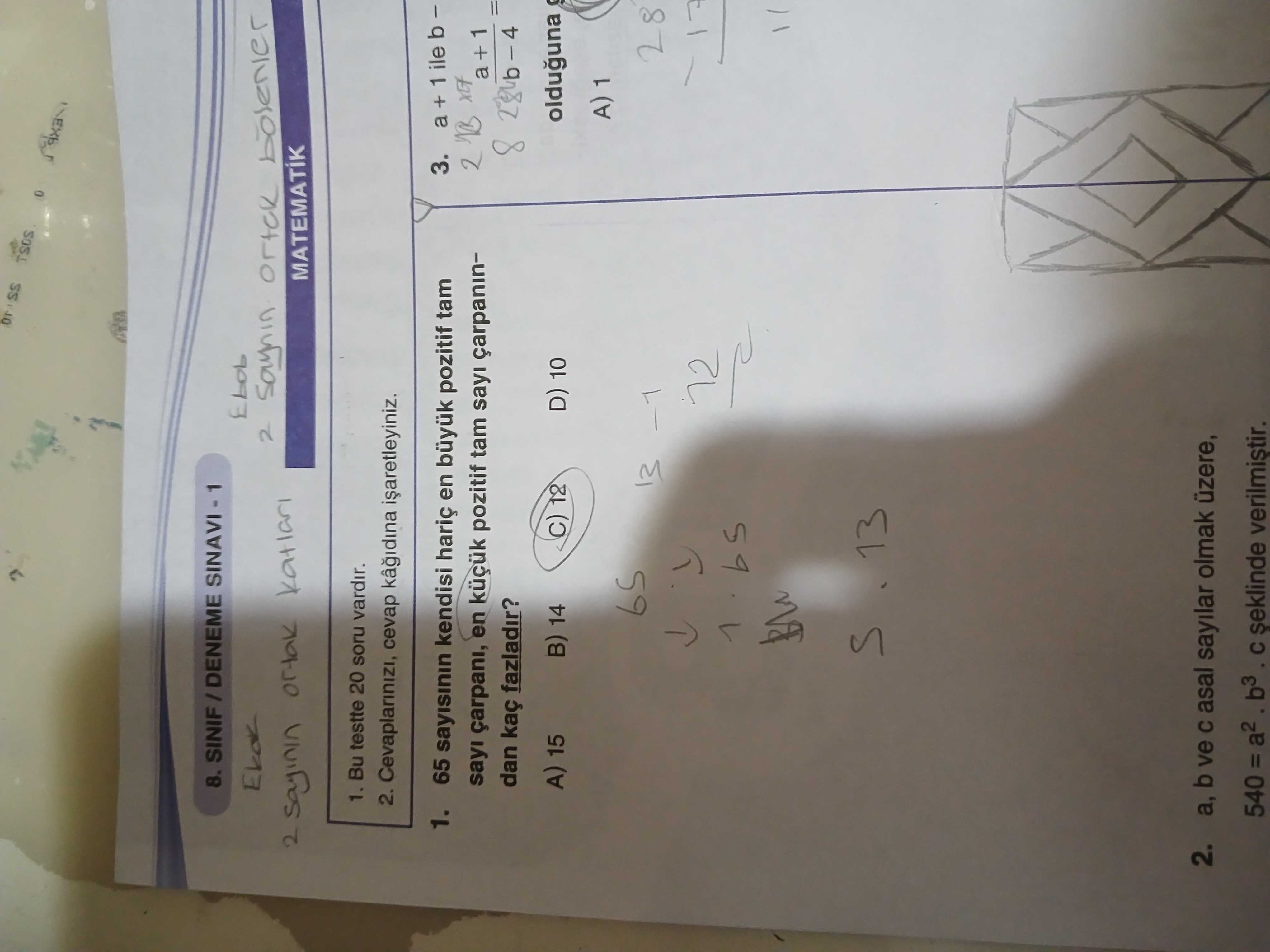 Matematik (8. Sınıf)