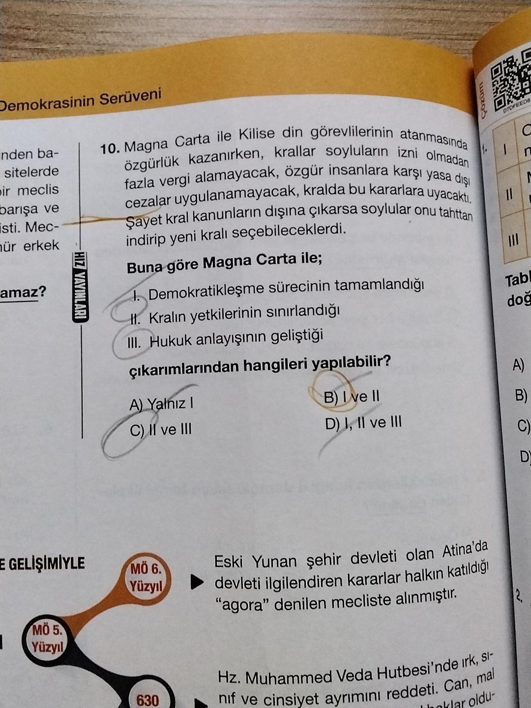 Magna Carta ile Kilise din görevlilerinin atanmasında özgürlük kazanırken, krallar soyluların izni