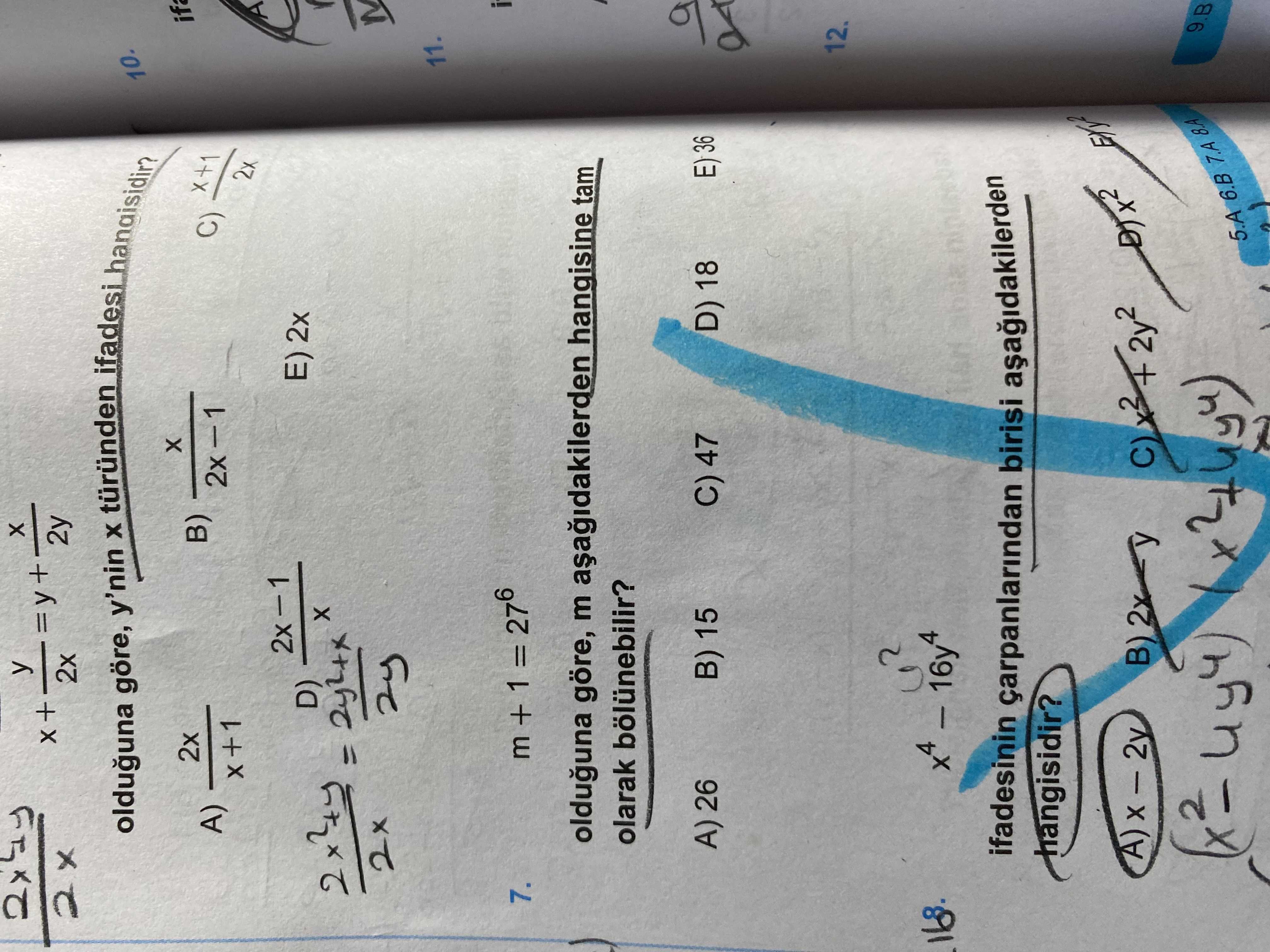 Matematik (11. Sınıf)