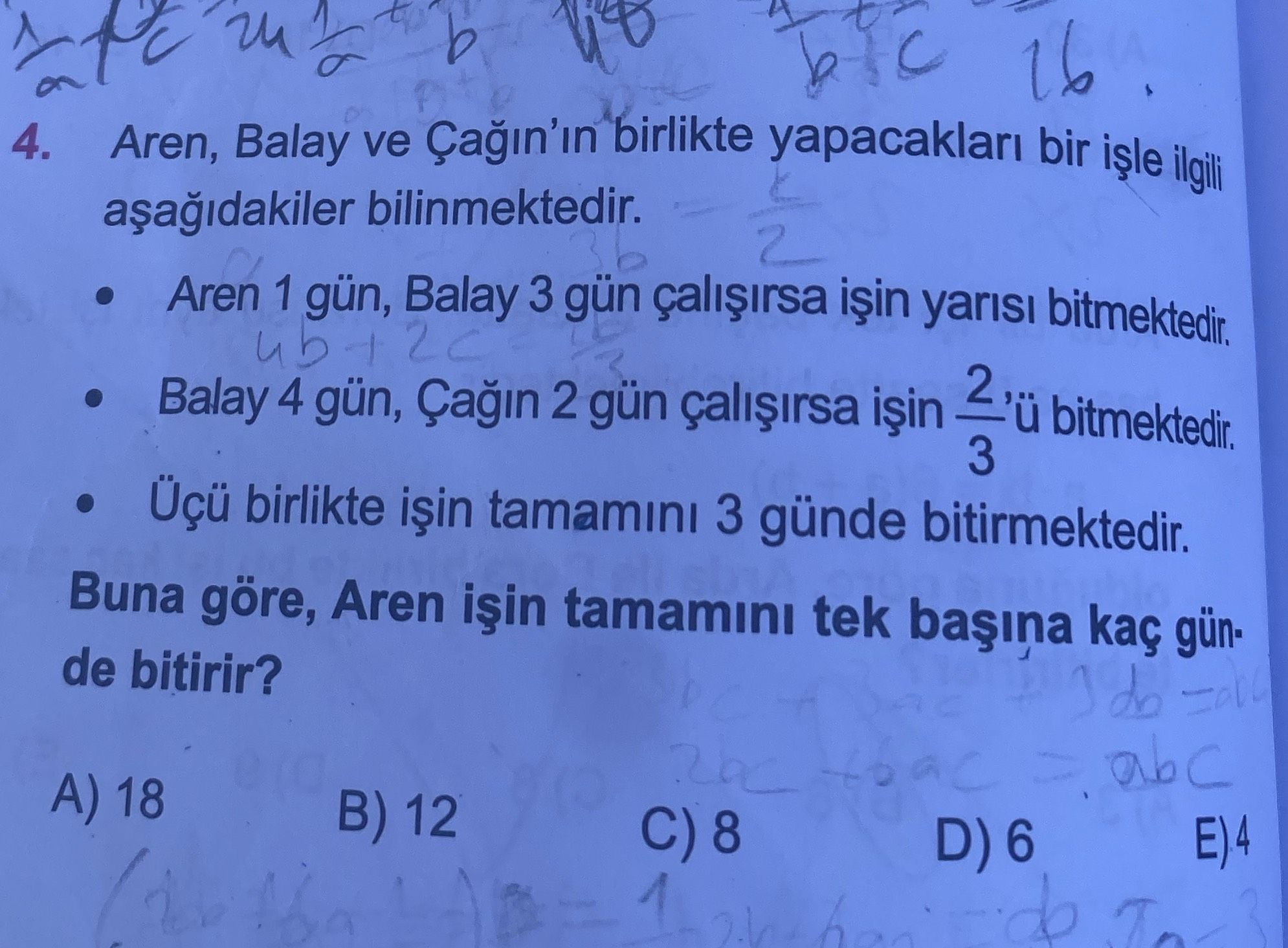 Matematik (12. Sınıf)