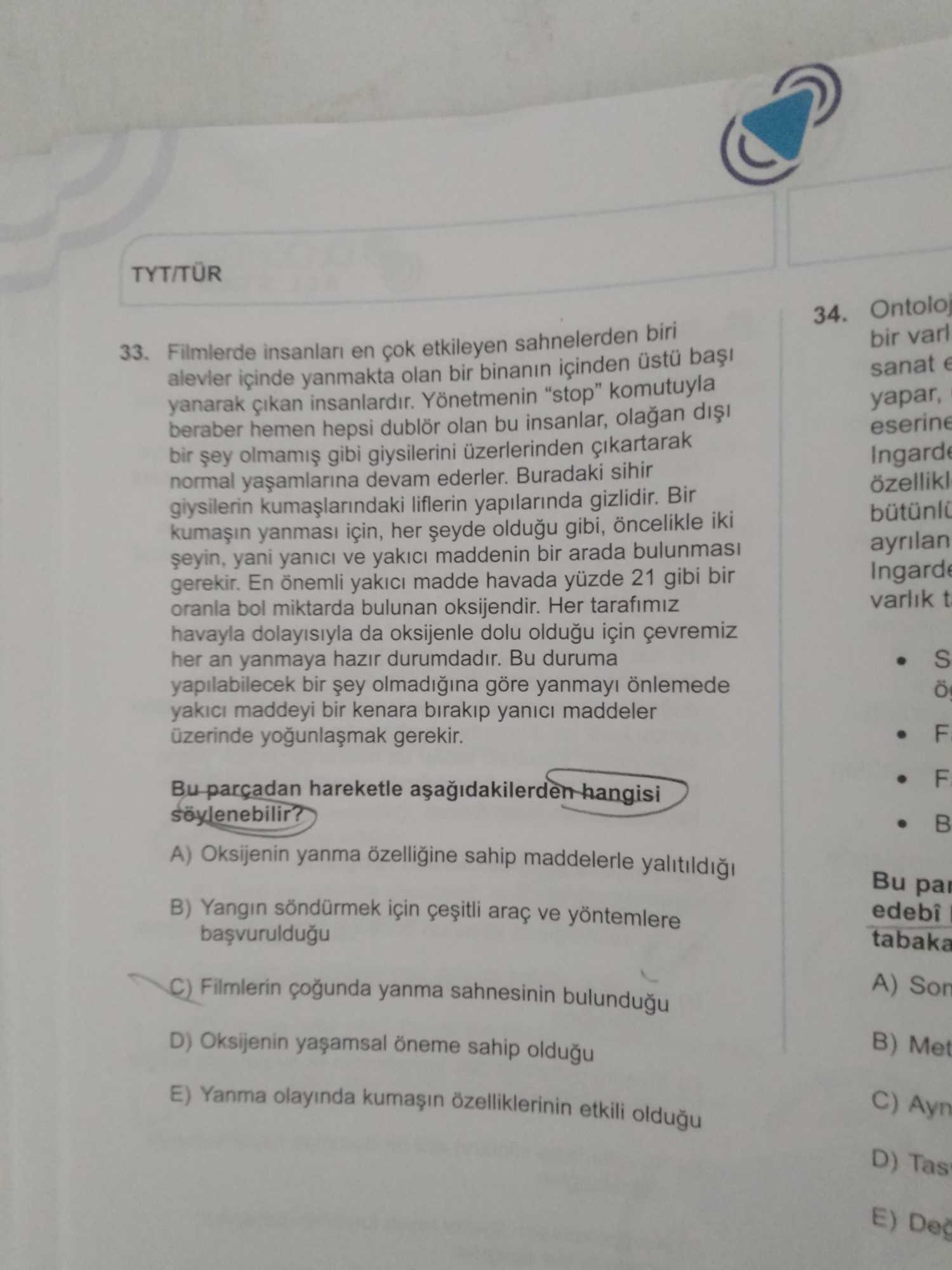 Filmlerde insanları en çok etkileyen sahnelerden biri alevler içinde yanmakta olan bir binanın