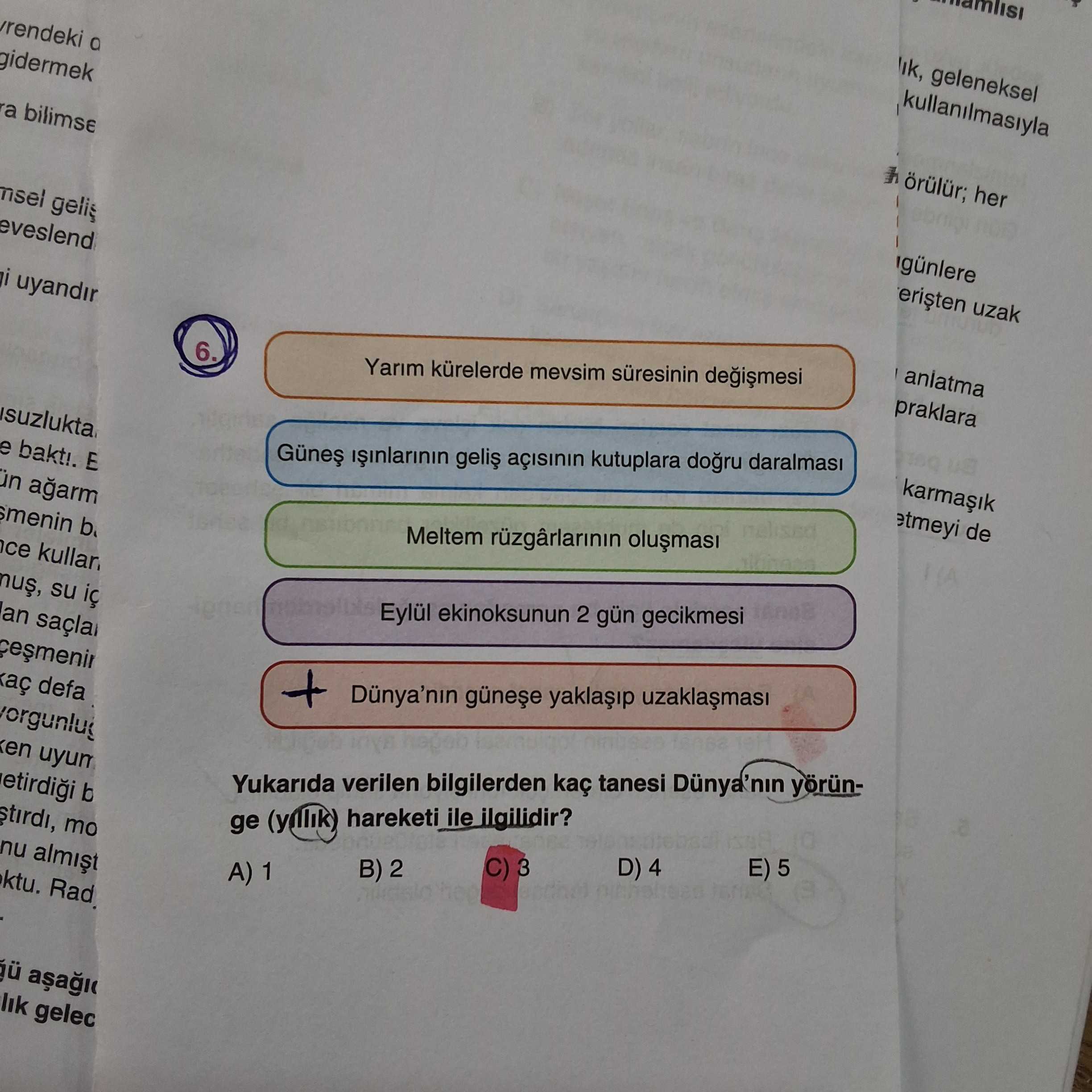 Yarım kürelerde mevsim süresinin değişmesi Güneş ışınlarının geliş açısının kutuplara doğru