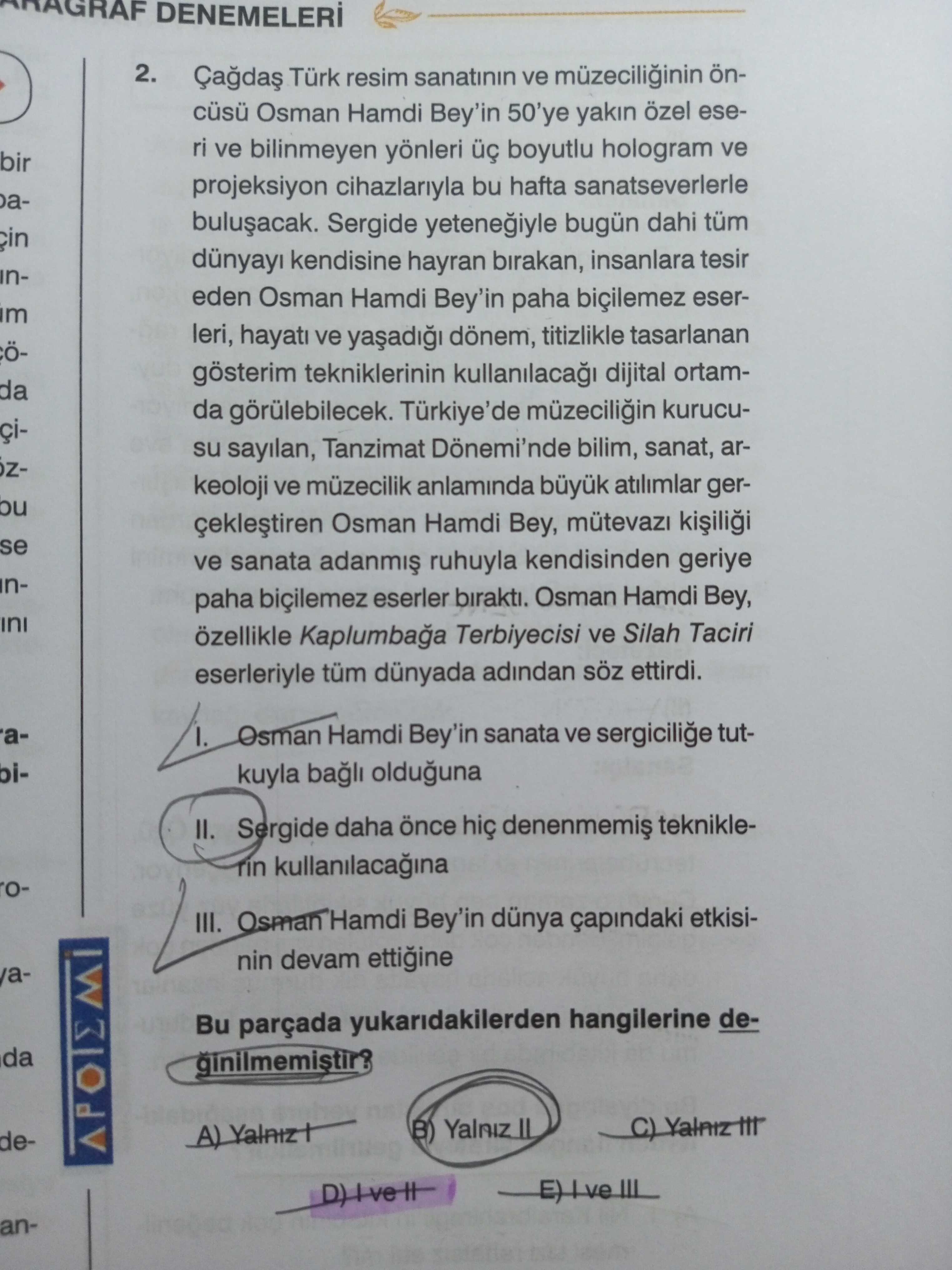 Çağdaş Türk resim sanatının ve müzeciliğinin öncüsü Osman Hamdi Bey'in 50'ye yakın özel eseri ve