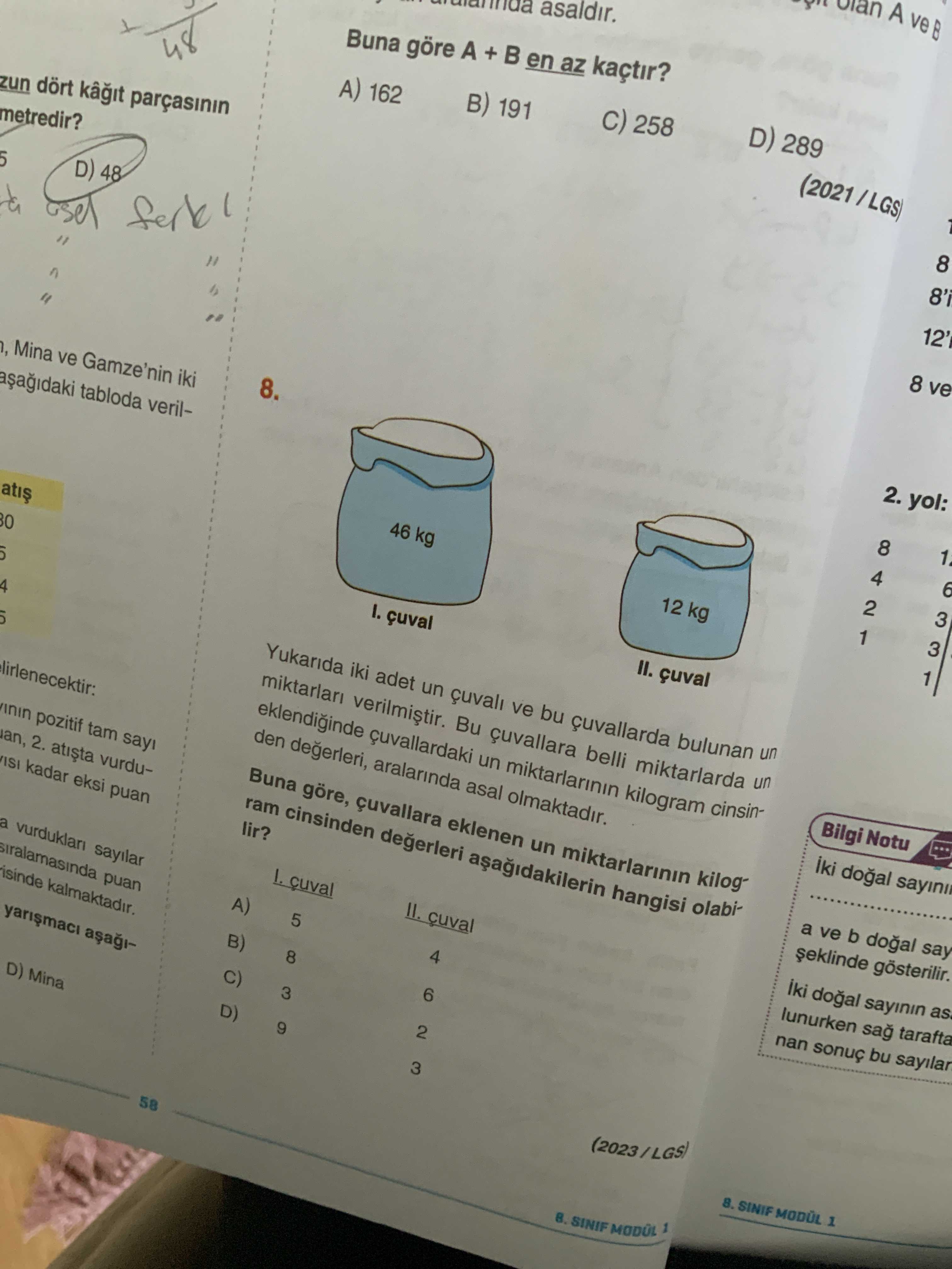 Matematik (8. Sınıf)